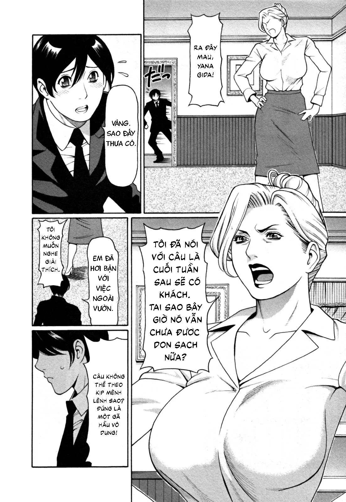 HentaiVN.net - Ảnh 7 - Abno Madams - Chap 4