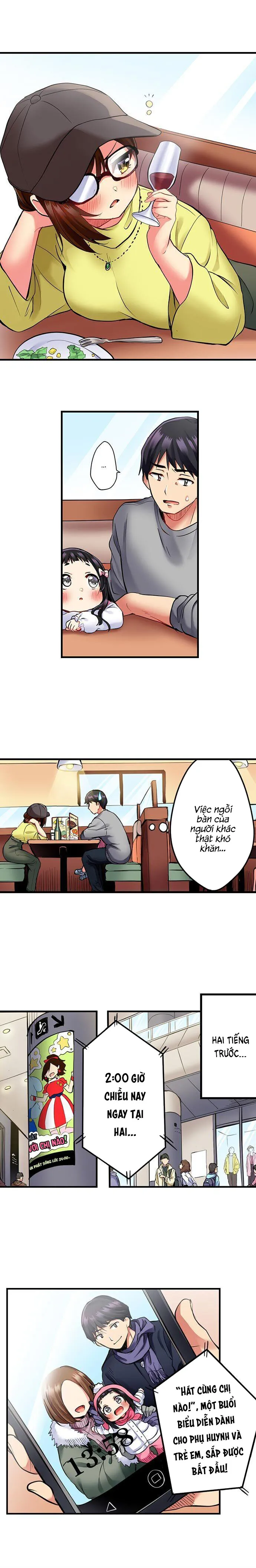 HentaiVN.net - Ảnh 3 - Nàng ca sĩ trong trắng muốn được làm tình... [Even an Innocent TV Show Singer Needs Sex] - Ch. 1