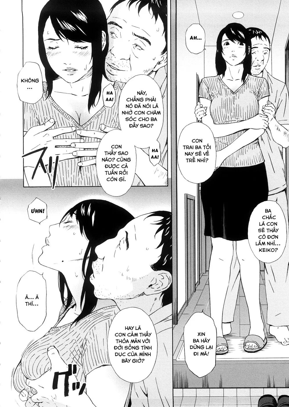 HentaiVN.net - Ảnh 5 - Bố Chồng Nàng Dâu! [Re Daddy] - Oneshot