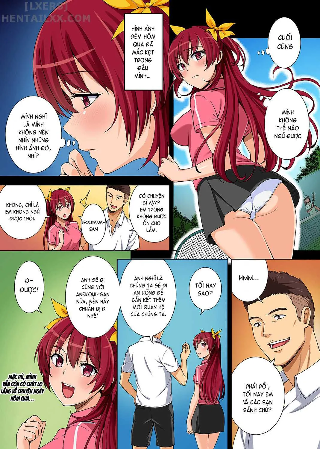 HentaiVN.net - Ảnh 12 - Bou Yuumei Shiritsu Daigaku YariCir No Jittai ~ [Gasshukusaki De Issho Ni Natta Ojou-Sama Daigakusei-Tachi No Baai~] - Chap 1