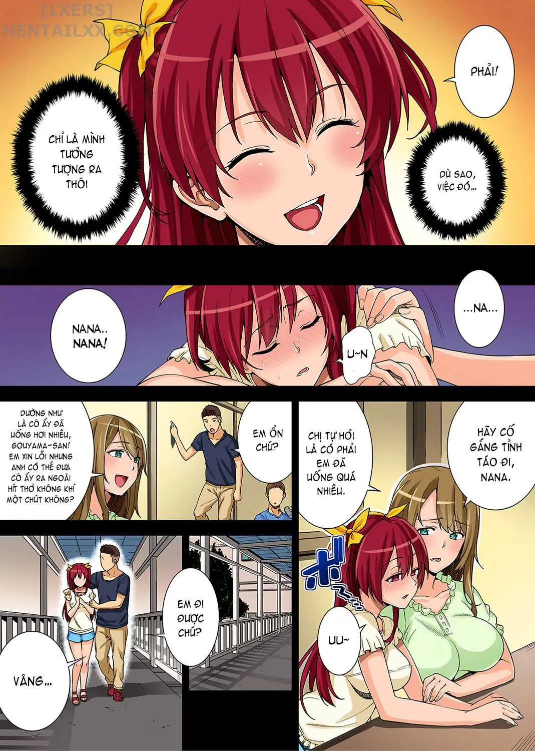 HentaiVN.net - Ảnh 14 - Bou Yuumei Shiritsu Daigaku YariCir No Jittai ~ [Gasshukusaki De Issho Ni Natta Ojou-Sama Daigakusei-Tachi No Baai~] - Chap 1