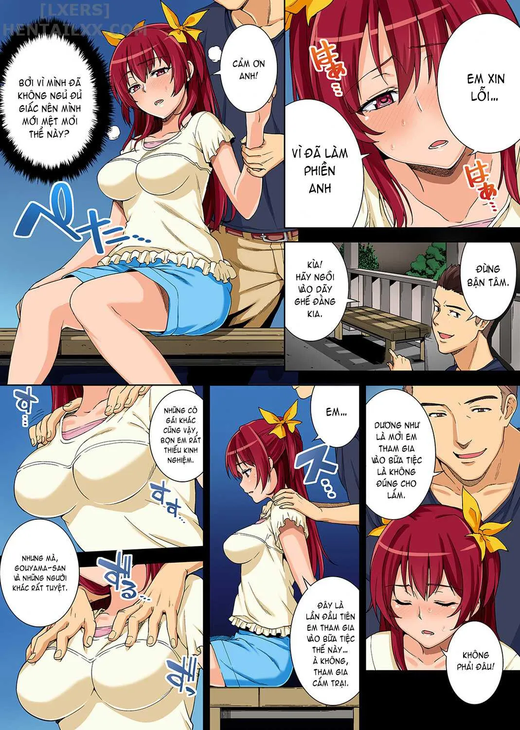 HentaiVN.net - Ảnh 15 - Bou Yuumei Shiritsu Daigaku YariCir No Jittai ~ [Gasshukusaki De Issho Ni Natta Ojou-Sama Daigakusei-Tachi No Baai~] - Chap 1