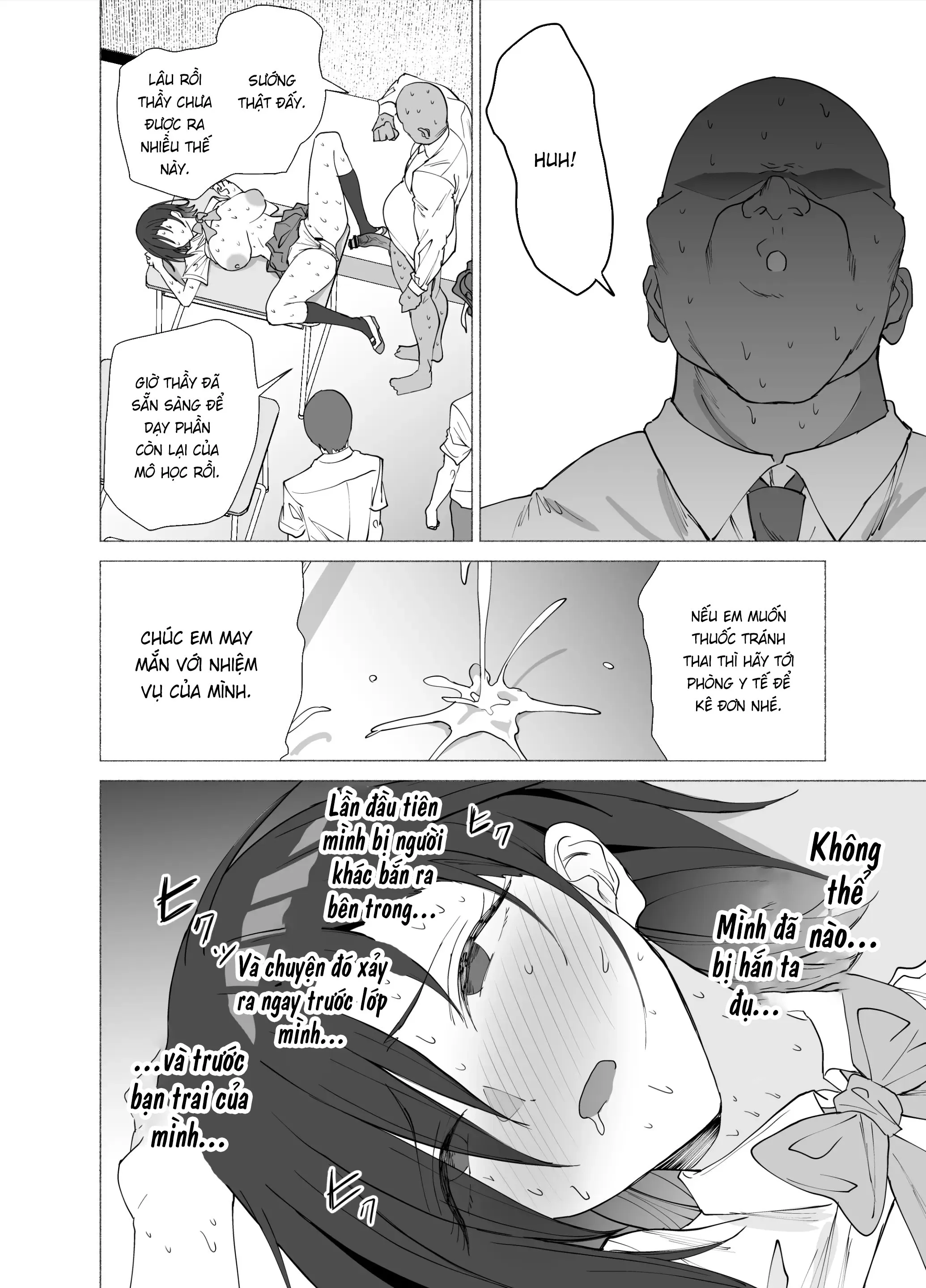HentaiVN.net - Ảnh 26 - Kanojo wa Sensei no Ian-Gakari ni [彼女は先生の慰安係になりました] - Oneshot