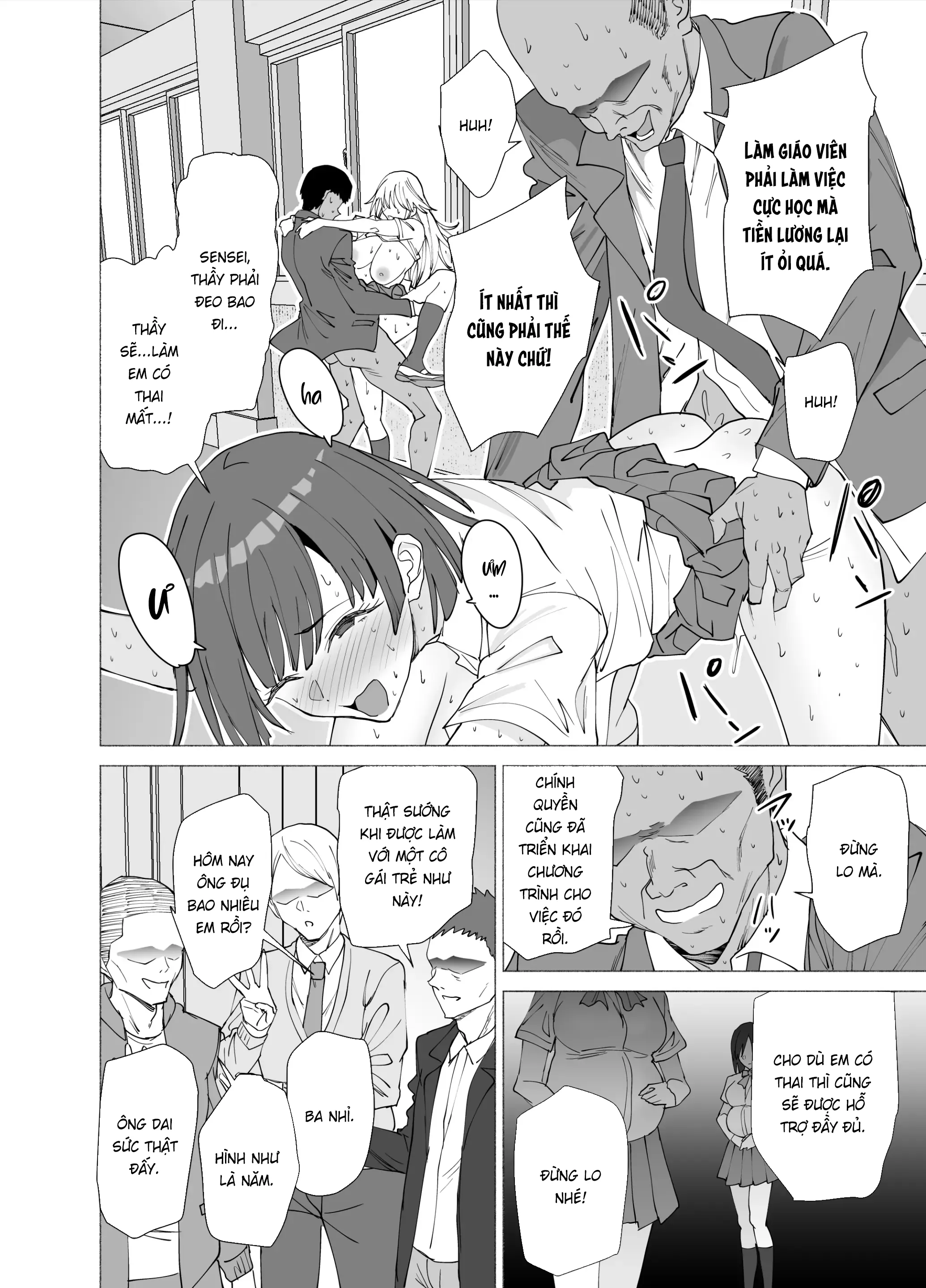 HentaiVN.net - Ảnh 28 - Kanojo wa Sensei no Ian-Gakari ni [彼女は先生の慰安係になりました] - Oneshot