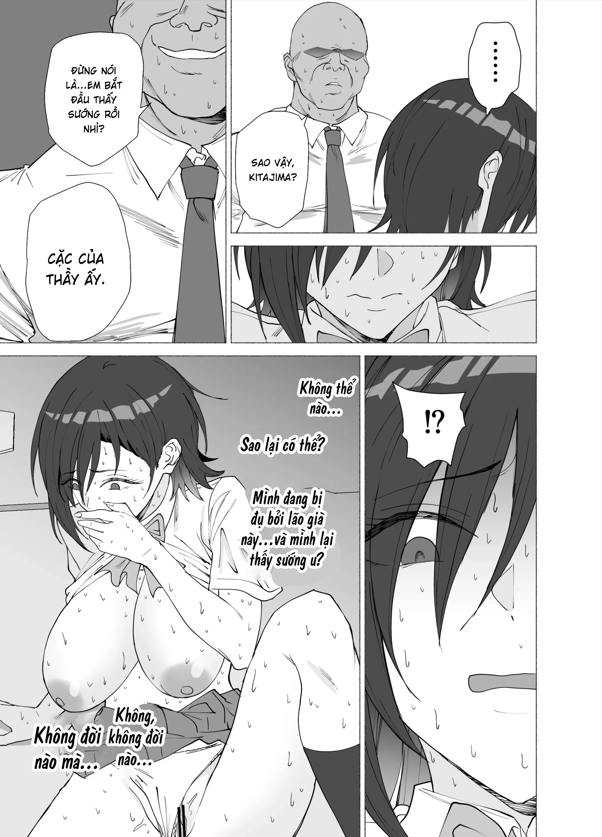 HentaiVN.net - Ảnh 31 - Kanojo wa Sensei no Ian-Gakari ni [彼女は先生の慰安係になりました] - Oneshot