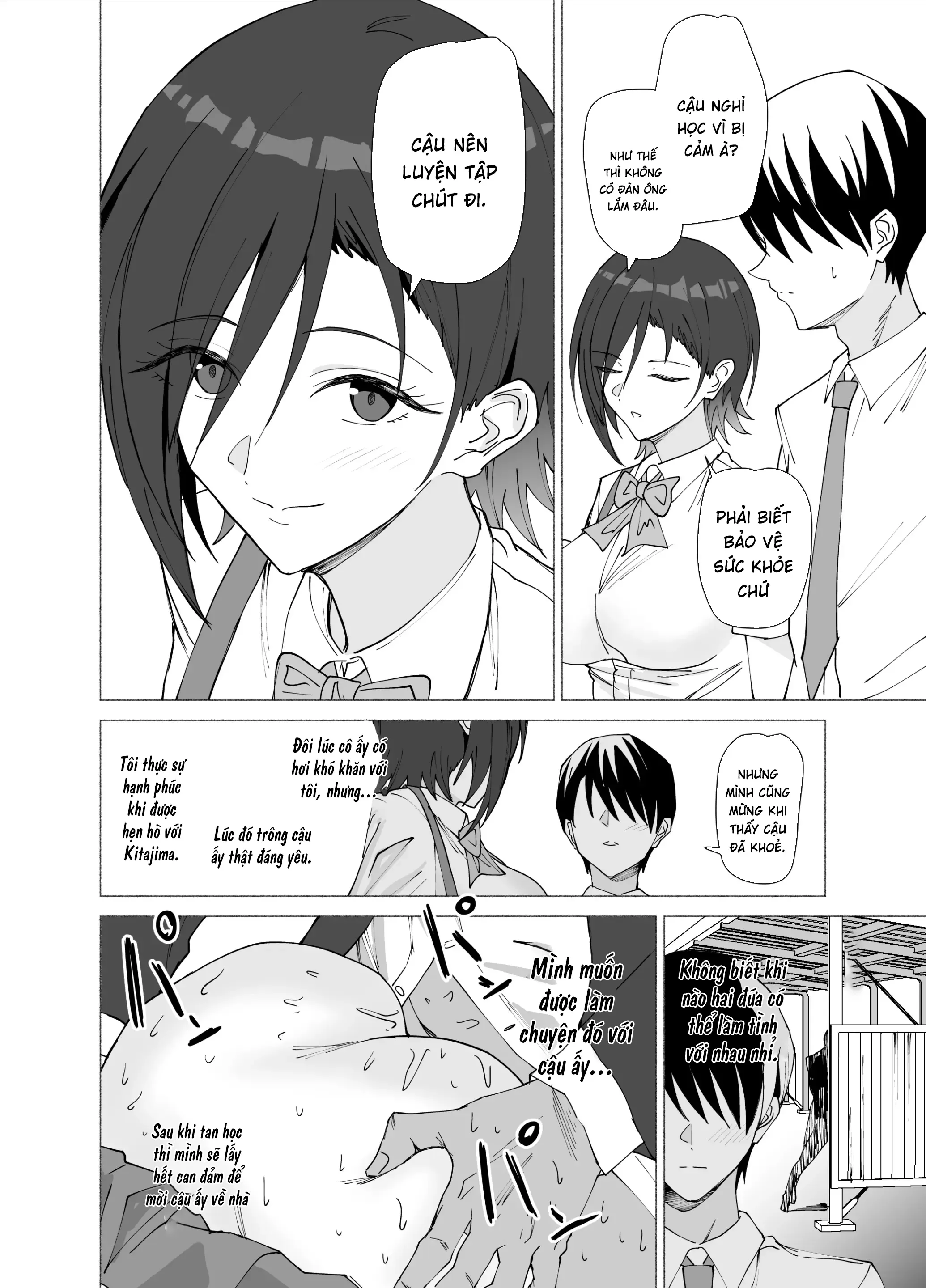 HentaiVN.net - Ảnh 4 - Kanojo wa Sensei no Ian-Gakari ni [彼女は先生の慰安係になりました] - Oneshot