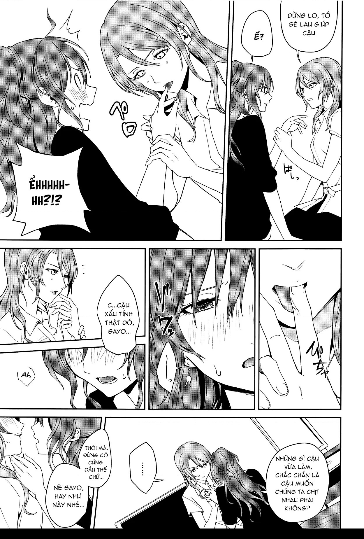 HentaiVN.net - Ảnh 10 - Một câu chuyện về SayoChisa làm những điều dâm dục - Oneshot