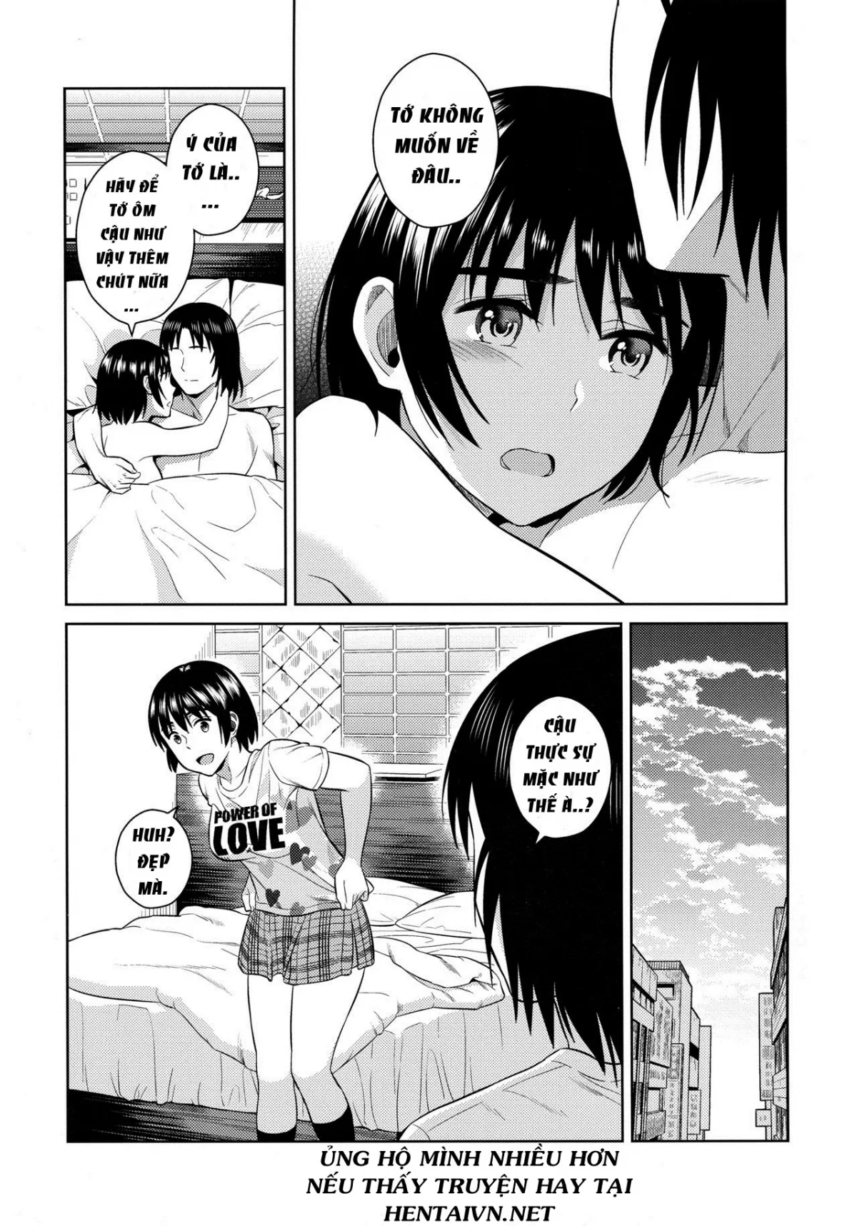 HentaiVN.net - Ảnh 33 - Sweet Rainy Girly Summer (Yotsubato!) [Amanatsu - Sweet Rainy Girly Summer] - Oneshot HOT!