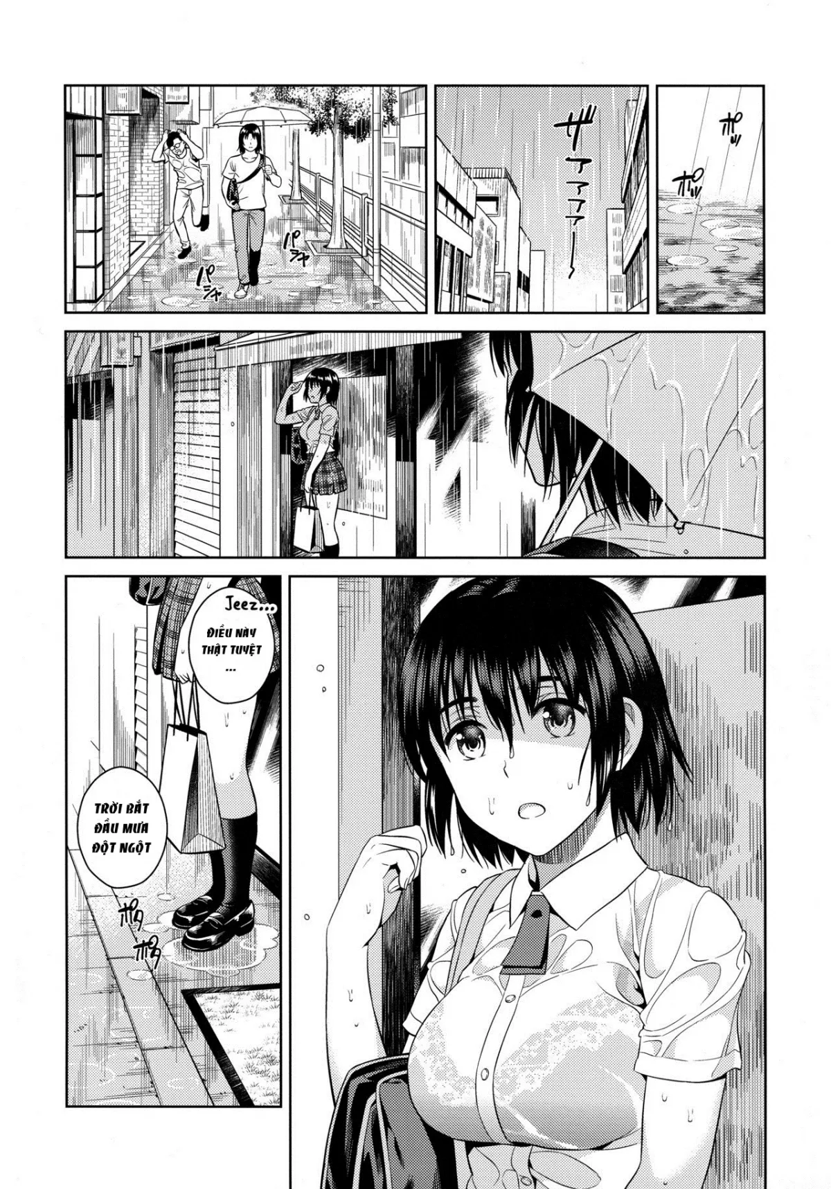 HentaiVN.net - Ảnh 4 - Sweet Rainy Girly Summer (Yotsubato!) [Amanatsu - Sweet Rainy Girly Summer] - Oneshot HOT!