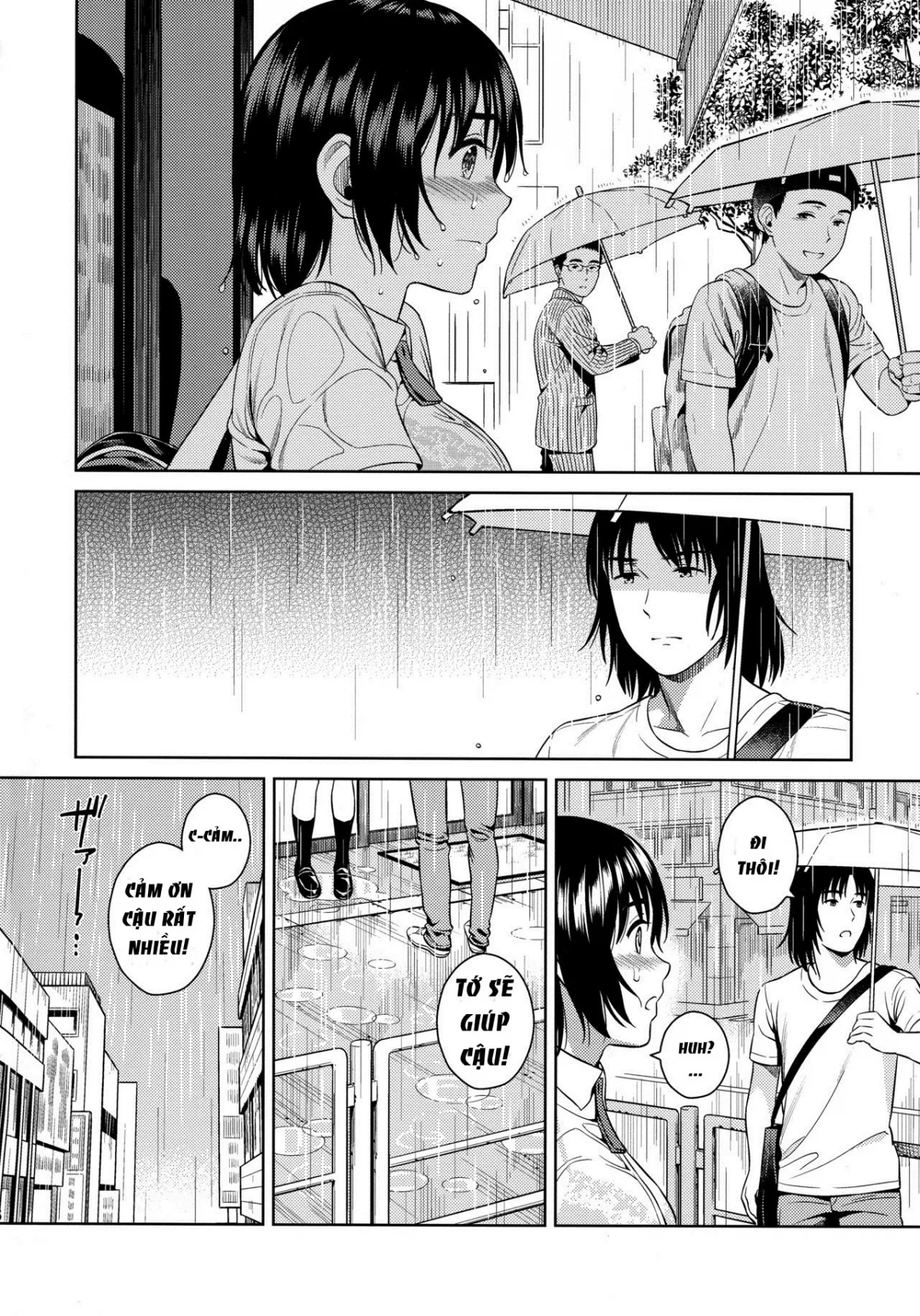 HentaiVN.net - Ảnh 6 - Sweet Rainy Girly Summer (Yotsubato!) [Amanatsu - Sweet Rainy Girly Summer] - Oneshot HOT!
