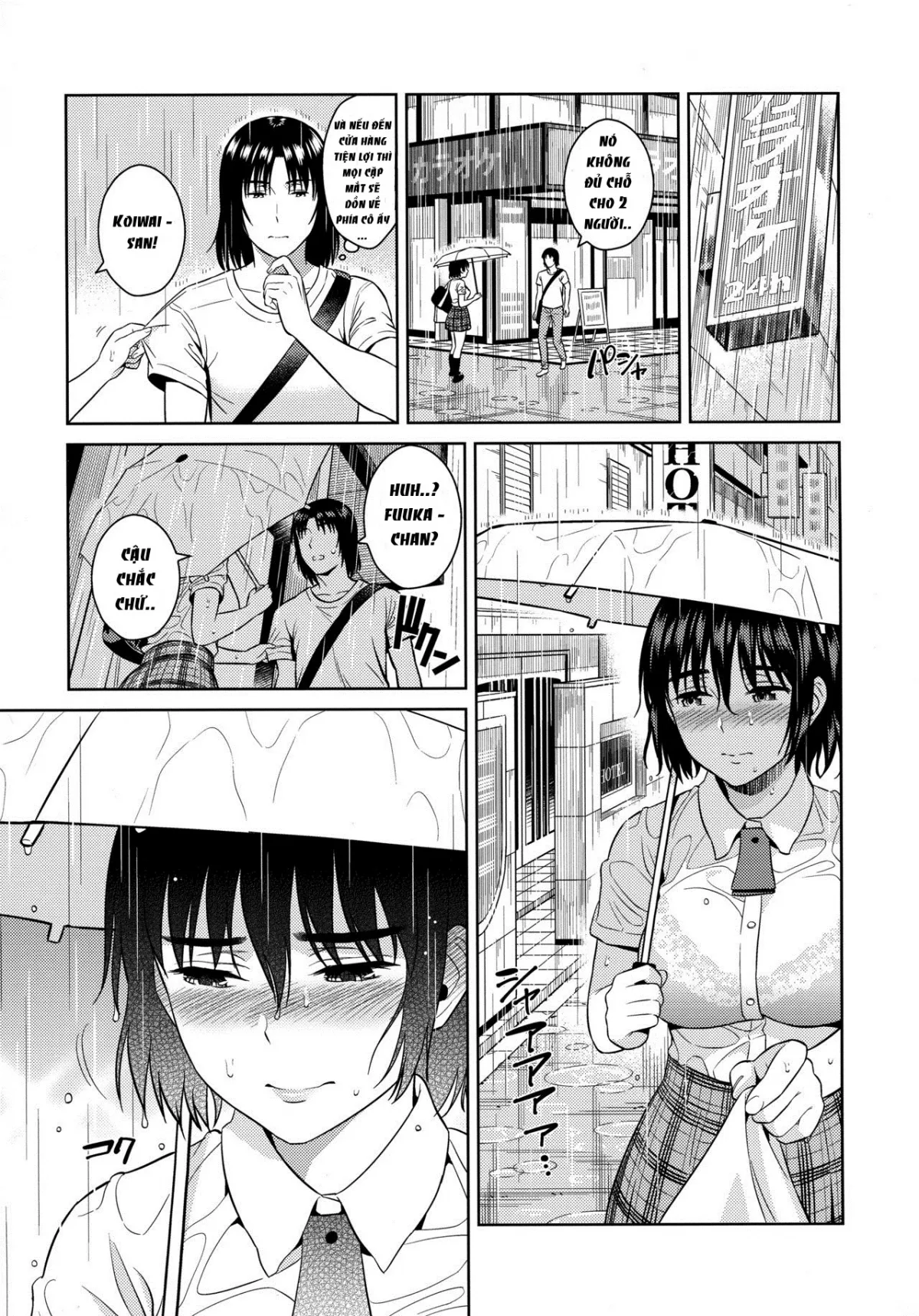 HentaiVN.net - Ảnh 7 - Sweet Rainy Girly Summer (Yotsubato!) [Amanatsu - Sweet Rainy Girly Summer] - Oneshot HOT!