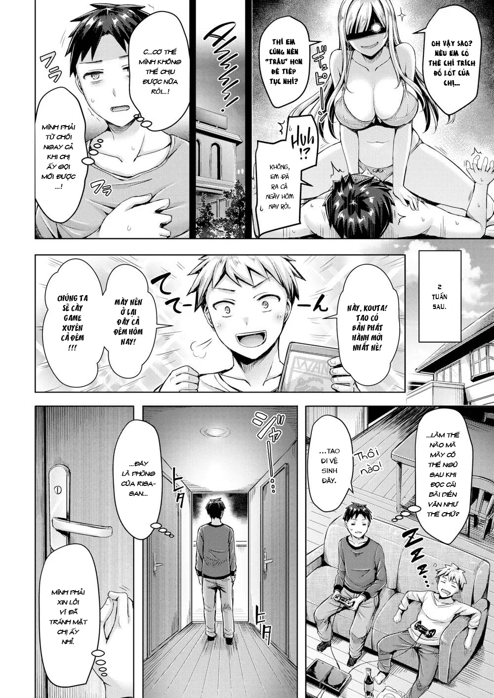 HentaiVN.net - Ảnh 6 - Your Sis Isn’t Good For Me - Oneshot [Không Che]