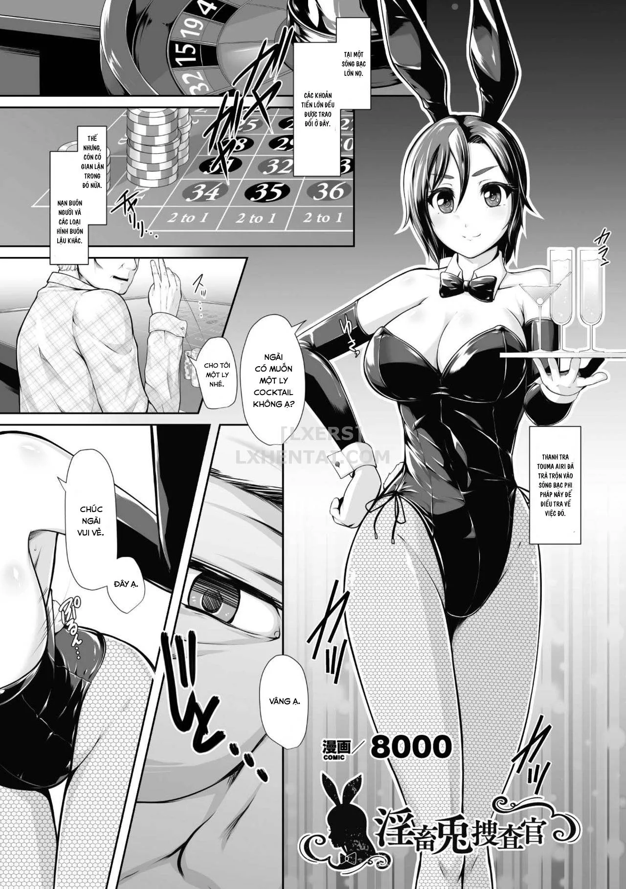 HentaiVN.net - Ảnh 5 - 2D Comic Magazine Waki Feti Bunny Girl - Chap 1