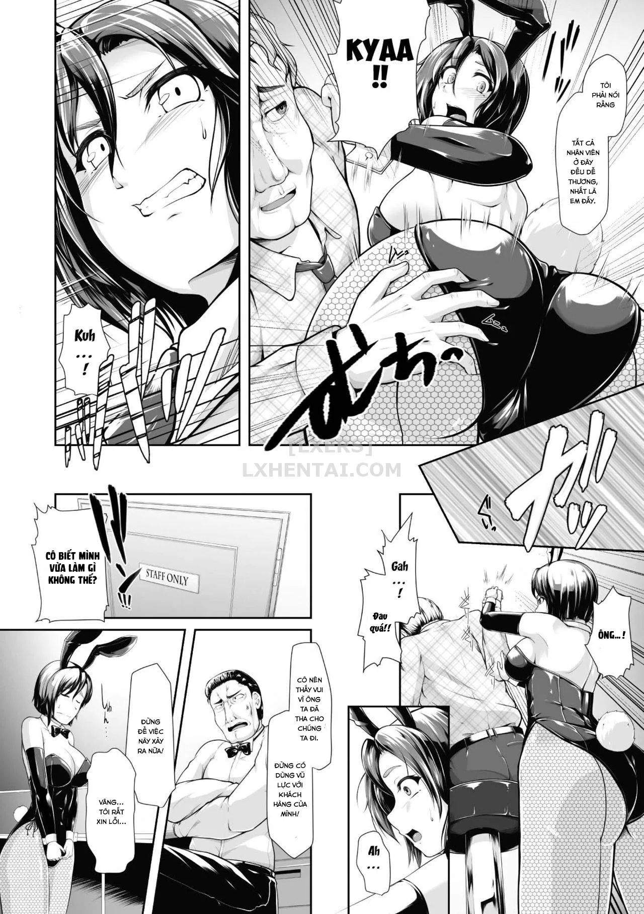 HentaiVN.net - Ảnh 6 - 2D Comic Magazine Waki Feti Bunny Girl - Chap 1