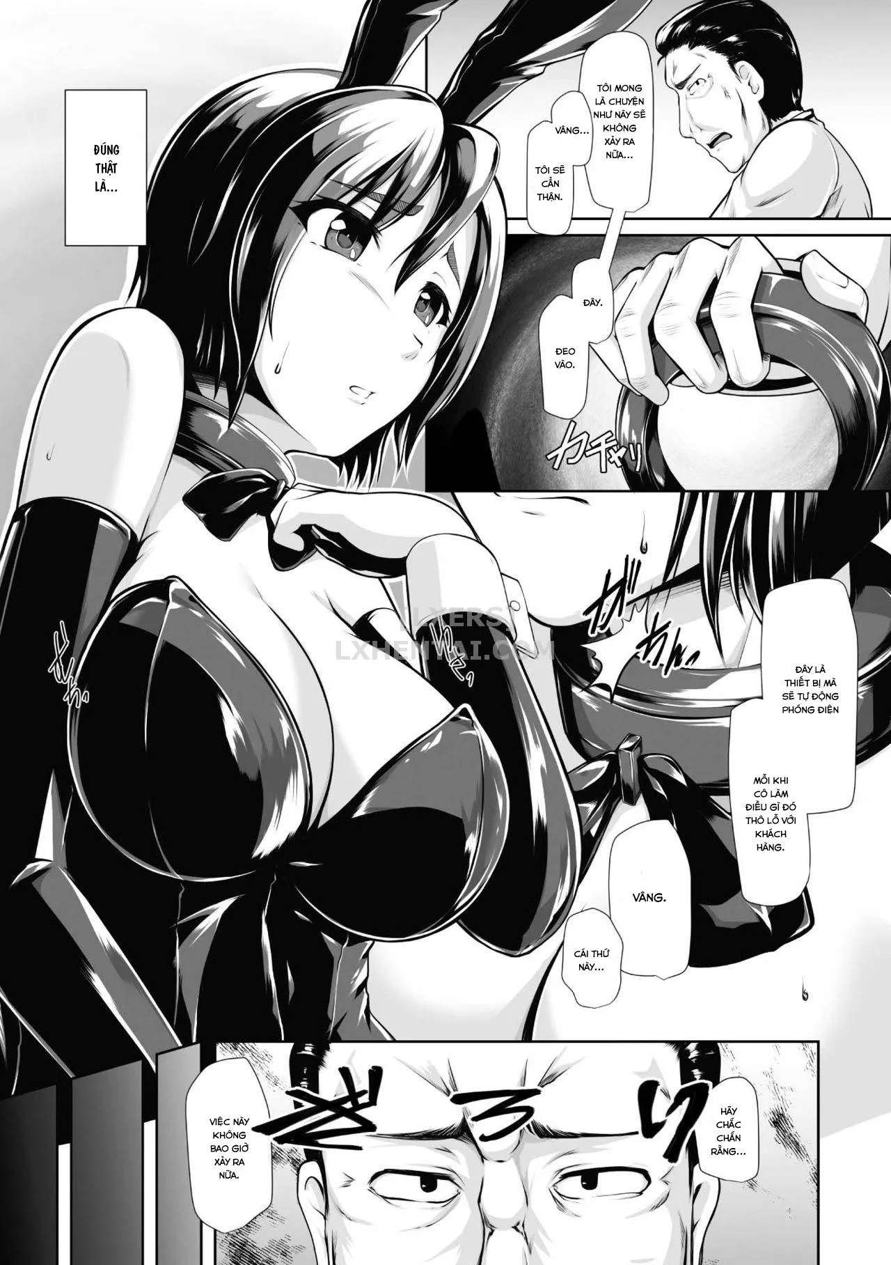 HentaiVN.net - Ảnh 7 - 2D Comic Magazine Waki Feti Bunny Girl - Chap 1