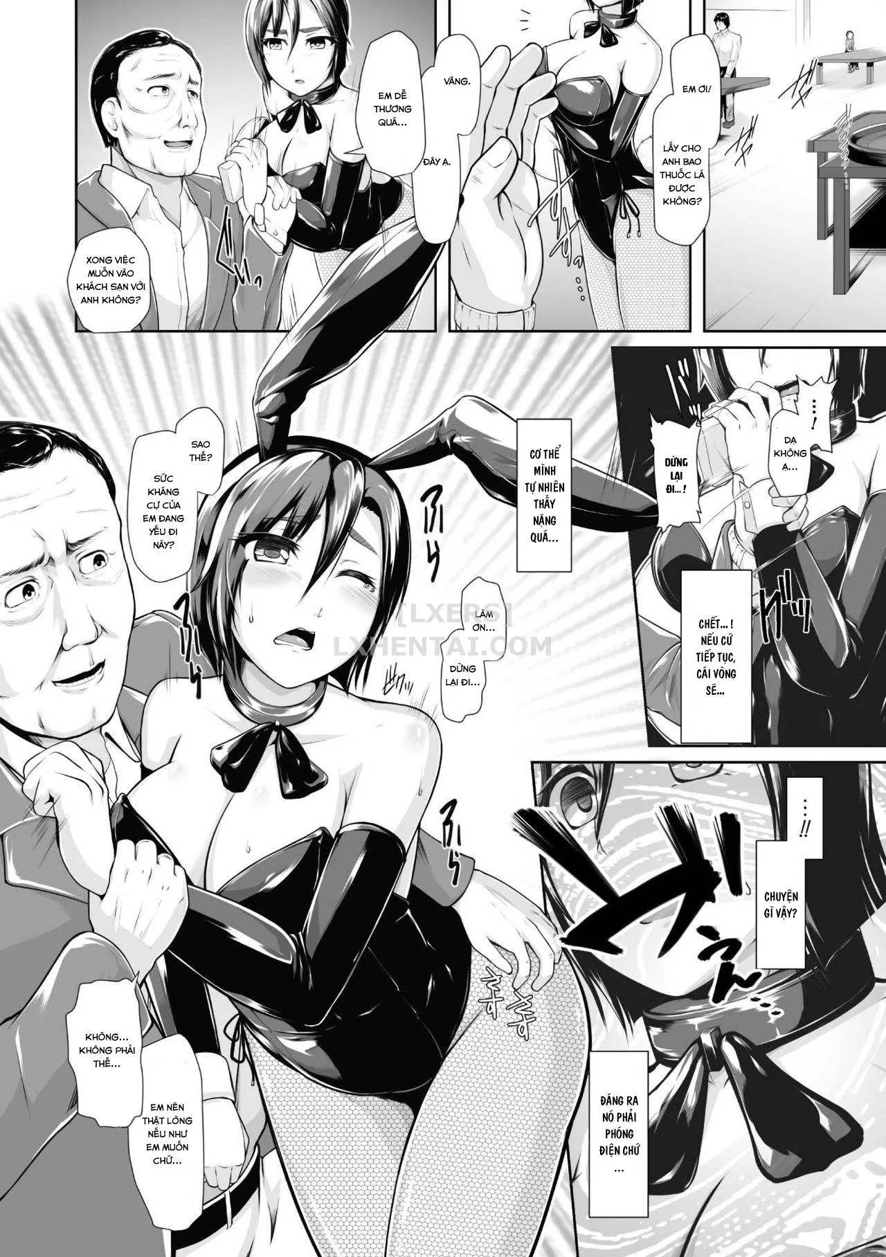 HentaiVN.net - Ảnh 8 - 2D Comic Magazine Waki Feti Bunny Girl - Chap 1