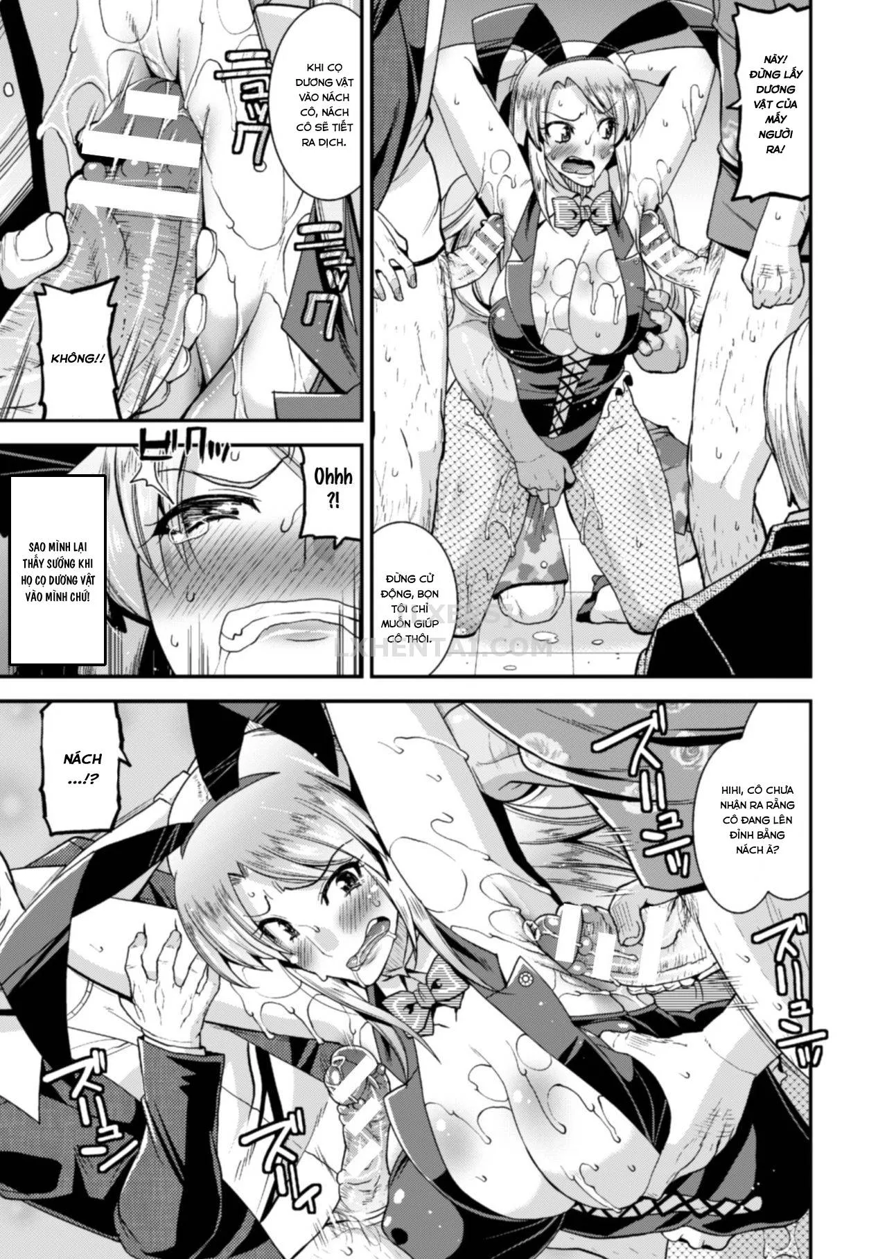 HentaiVN.net - Ảnh 10 - 2D Comic Magazine Waki Feti Bunny Girl - Chap 3 - [END]