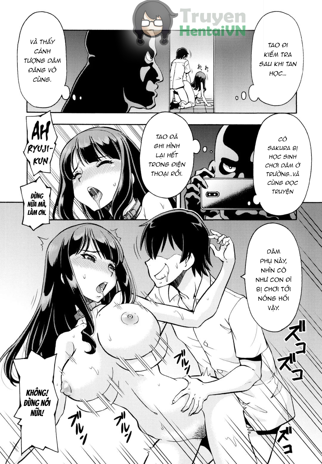 HentaiVN.net - Ảnh 11 - Netorareta Gakuen Pet Kyoushi Sakura | Netorare School: Pet Teacher Sakura - Oneshot