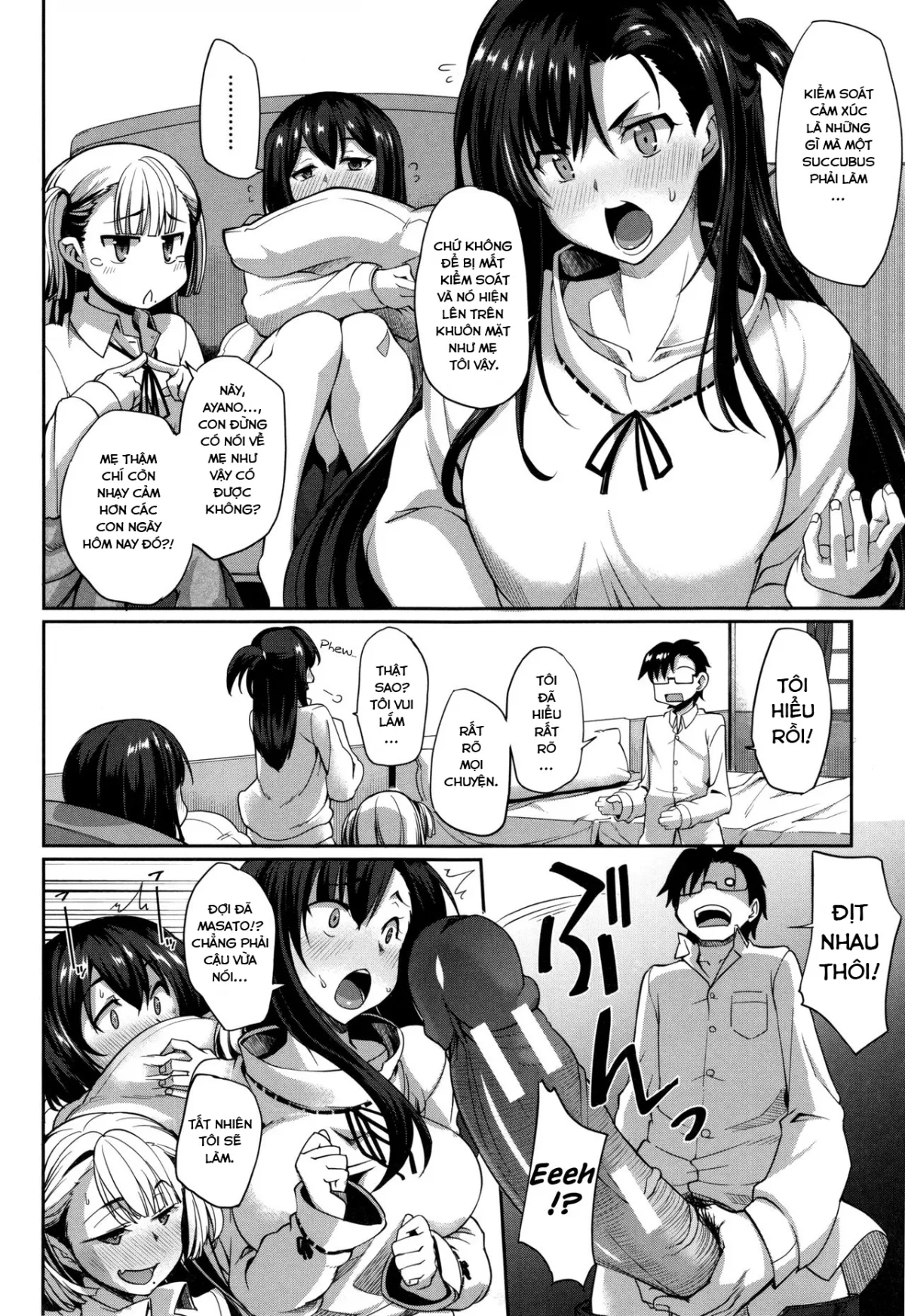 HentaiVN.net - Ảnh 5 - Inma no Mikata! [Succubi's Supporter!] - Chap 6 [part 1]