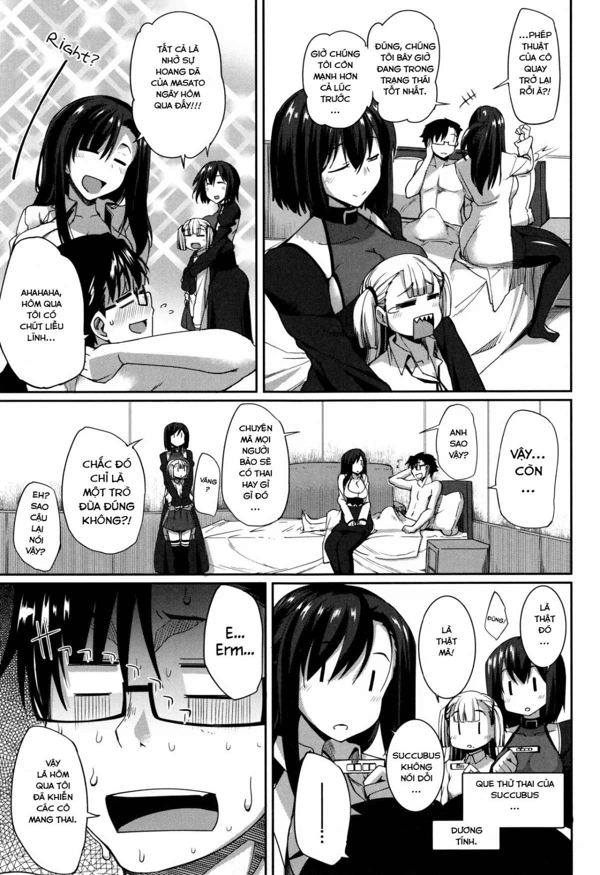 HentaiVN.net - Ảnh 51 - Inma no Mikata! [Succubi's Supporter!] - Chap 6 full