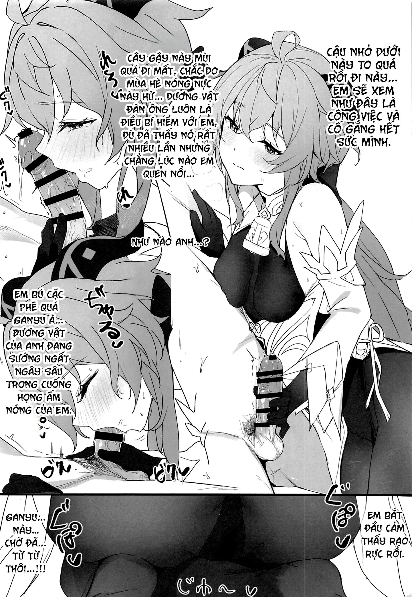 HentaiVN.net - Ảnh 3 - Tổng hợp Genshin của Tetora [Omnibus] - Một em là nằm