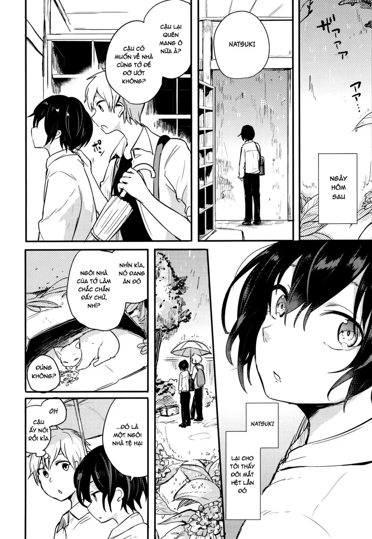 HentaiVN.net - Ảnh 15 - Chú mèo lạc và những ngày mưa [Nora Neko to Rainy Days; のらねことレインデイズ] - Chap 1
