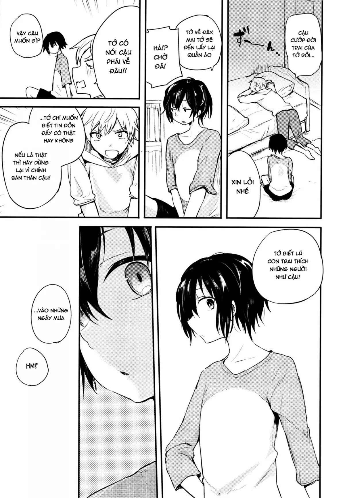 HentaiVN.net - Ảnh 26 - Chú mèo lạc và những ngày mưa [Nora Neko to Rainy Days; のらねことレインデイズ] - Chap 1