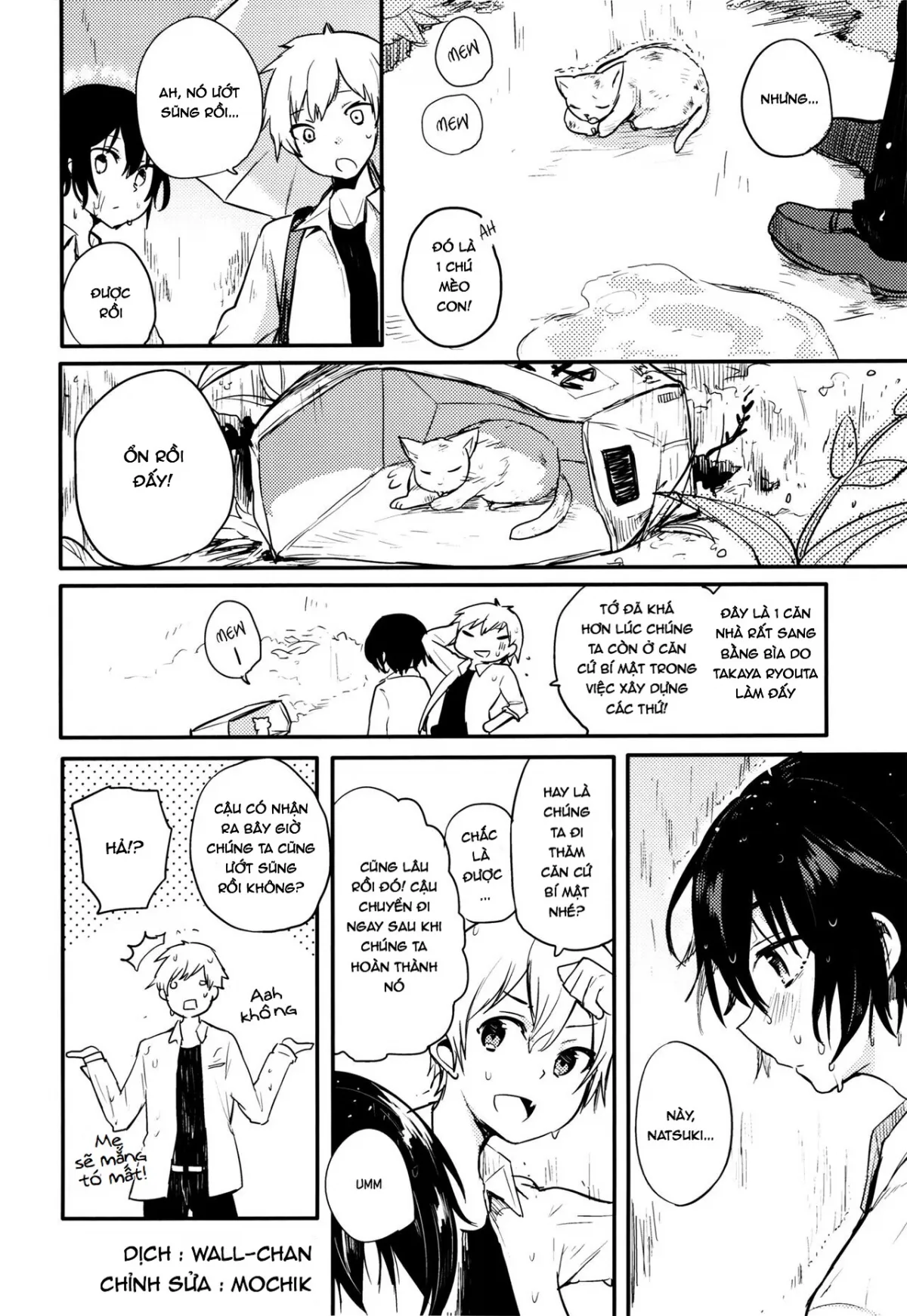 HentaiVN.net - Ảnh 9 - Chú mèo lạc và những ngày mưa [Nora Neko to Rainy Days; のらねことレインデイズ] - Chap 1