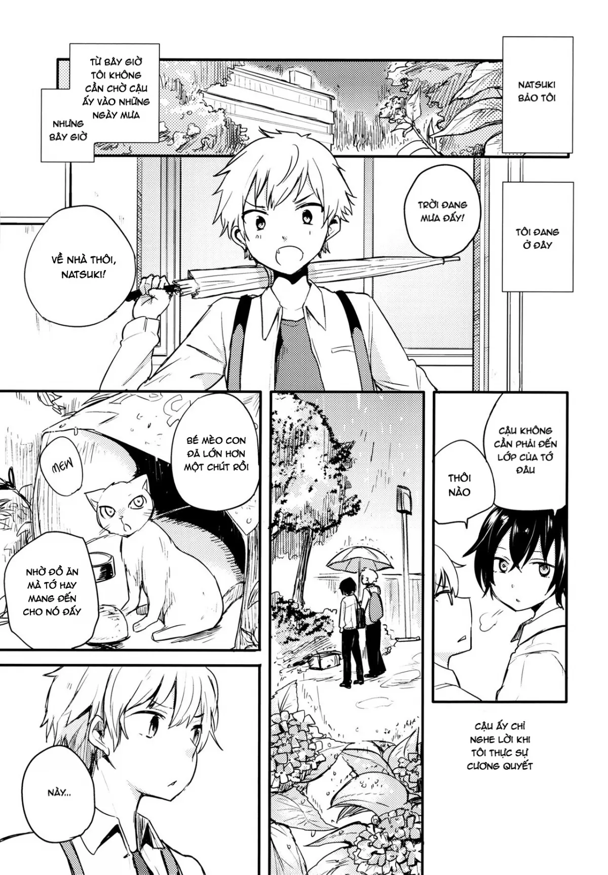 HentaiVN.net - Ảnh 4 - Chú mèo lạc và những ngày mưa [Nora Neko to Rainy Days; のらねことレインデイズ] - Chap 2