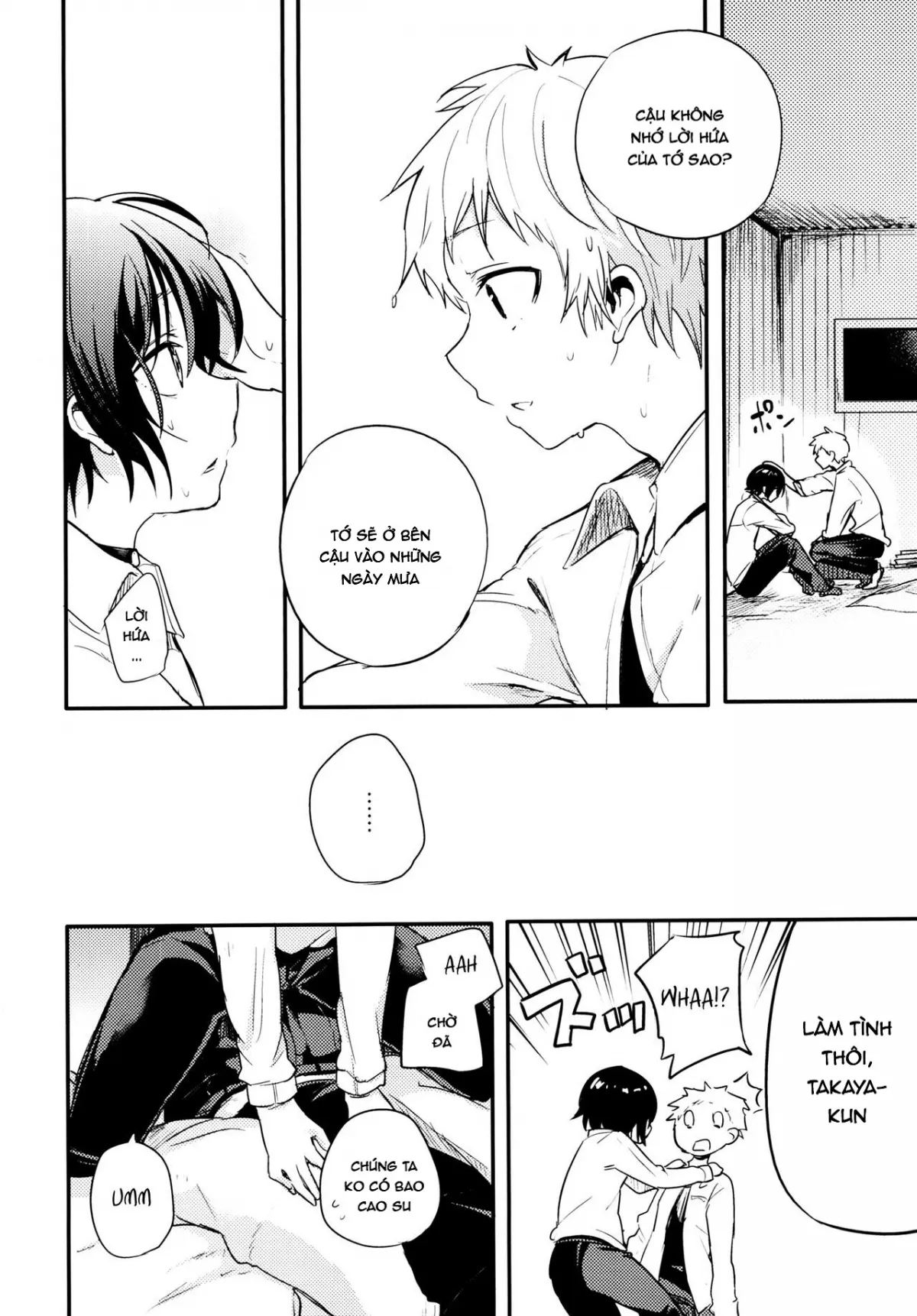 HentaiVN.net - Ảnh 10 - Chú mèo lạc và những ngày mưa [Nora Neko to Rainy Days; のらねことレインデイズ] - Chap 3 [End]