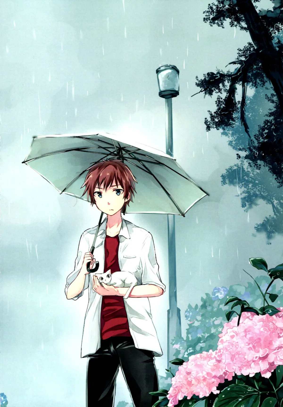 HentaiVN.net - Ảnh 27 - Chú mèo lạc và những ngày mưa [Nora Neko to Rainy Days; のらねことレインデイズ] - Chap 3 [End]