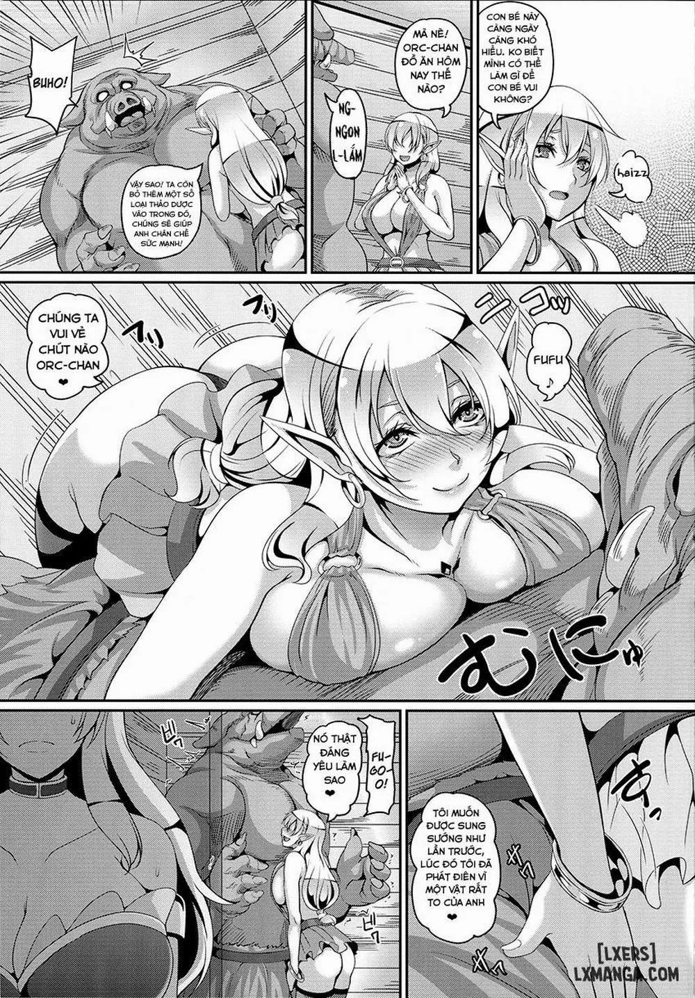HentaiVN.net - Ảnh 6 - Inran Elf Oyako to Orc - Oneshot