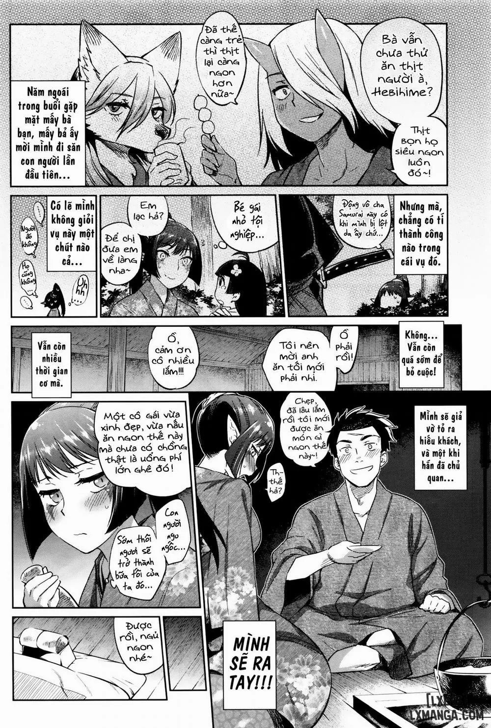HentaiVN.net - Ảnh 4 - Ayakashi No Omotenashi - Oneshot