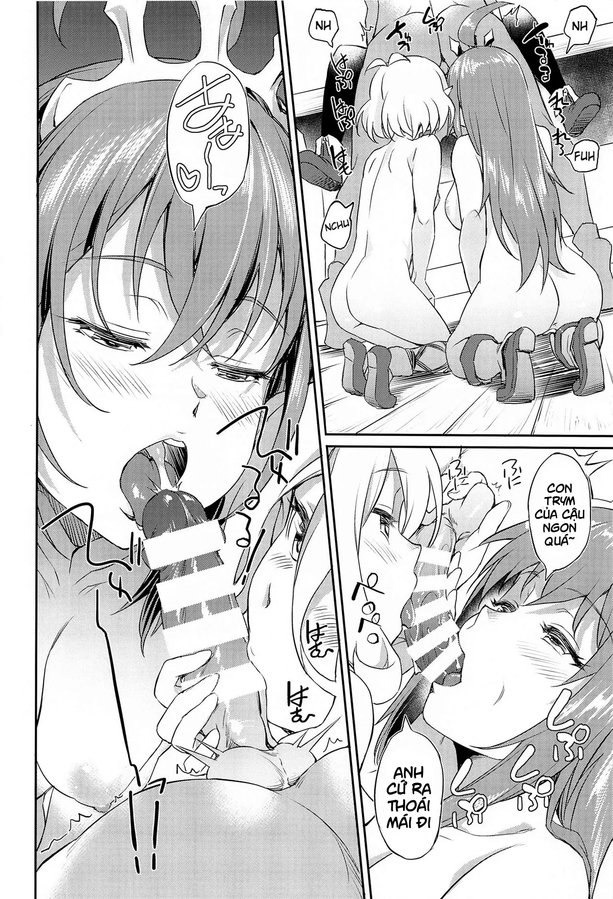 HentaiVN.net - Ảnh 11 - Nakayoshi Bishokuden [なかよし♡びしょくでん] - Oneshot