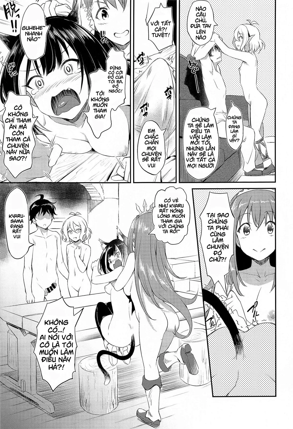 HentaiVN.net - Ảnh 4 - Nakayoshi Bishokuden [なかよし♡びしょくでん] - Oneshot