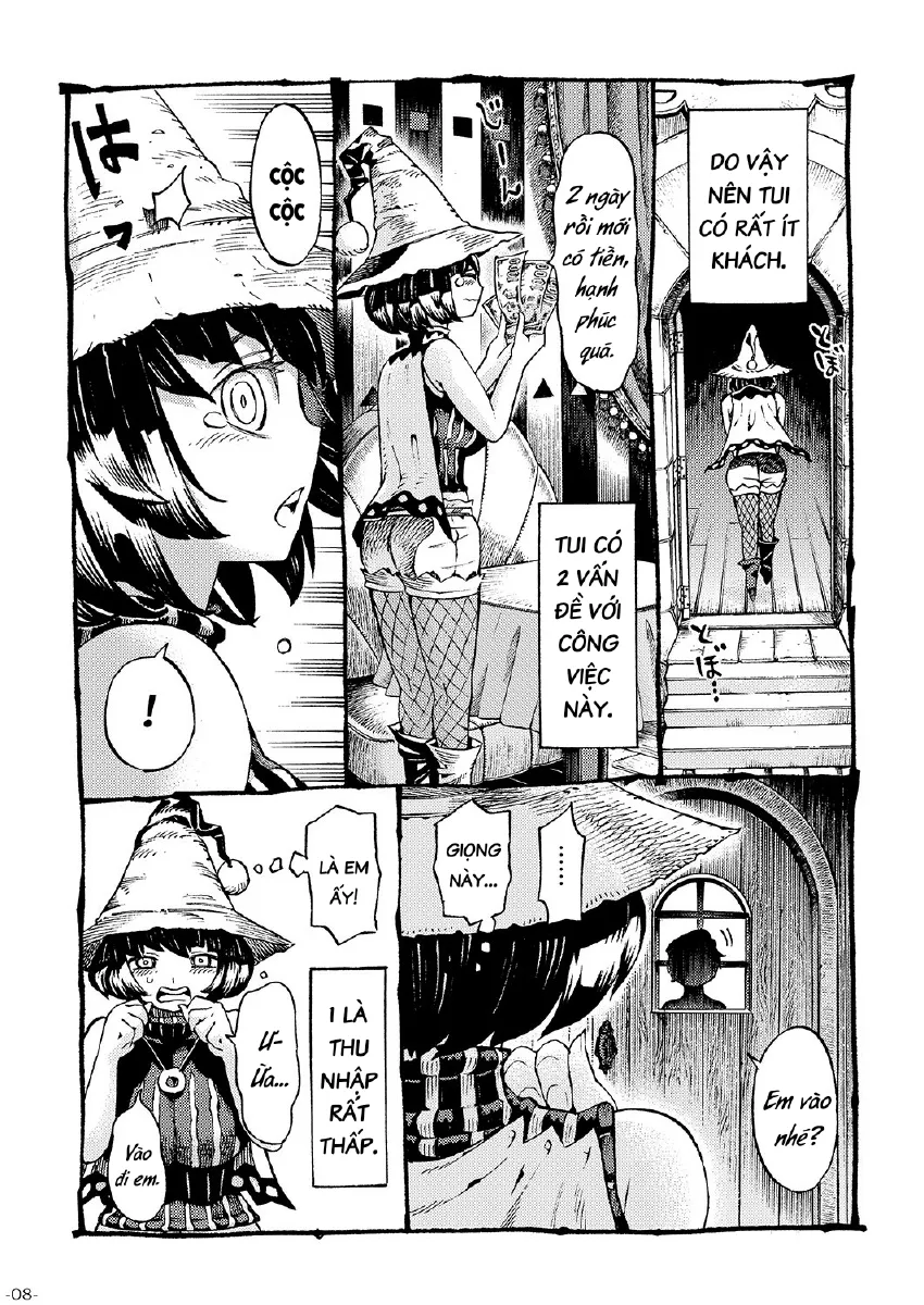 HentaiVN.net - Ảnh 9 - Kết thúc của một phù thủy . - Chap 1 : Vị khách bất ngờ !