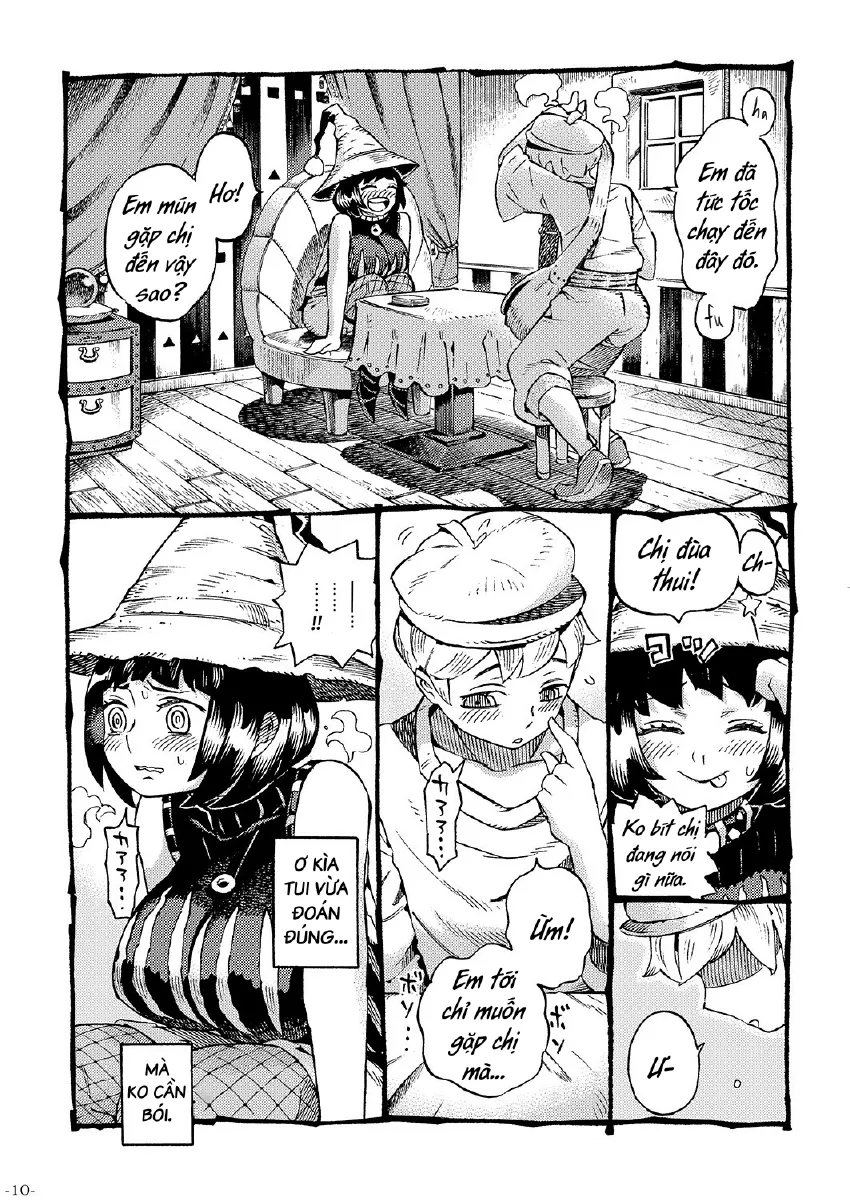 HentaiVN.net - Ảnh 11 - Kết thúc của một phù thủy . - Chap 1 : Vị khách bất ngờ !
