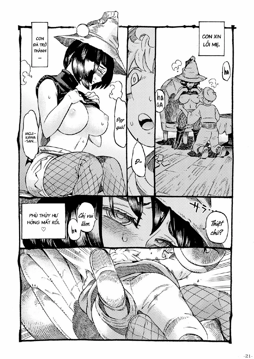 HentaiVN.net - Ảnh 22 - Kết thúc của một phù thủy . - Chap 1 : Vị khách bất ngờ !