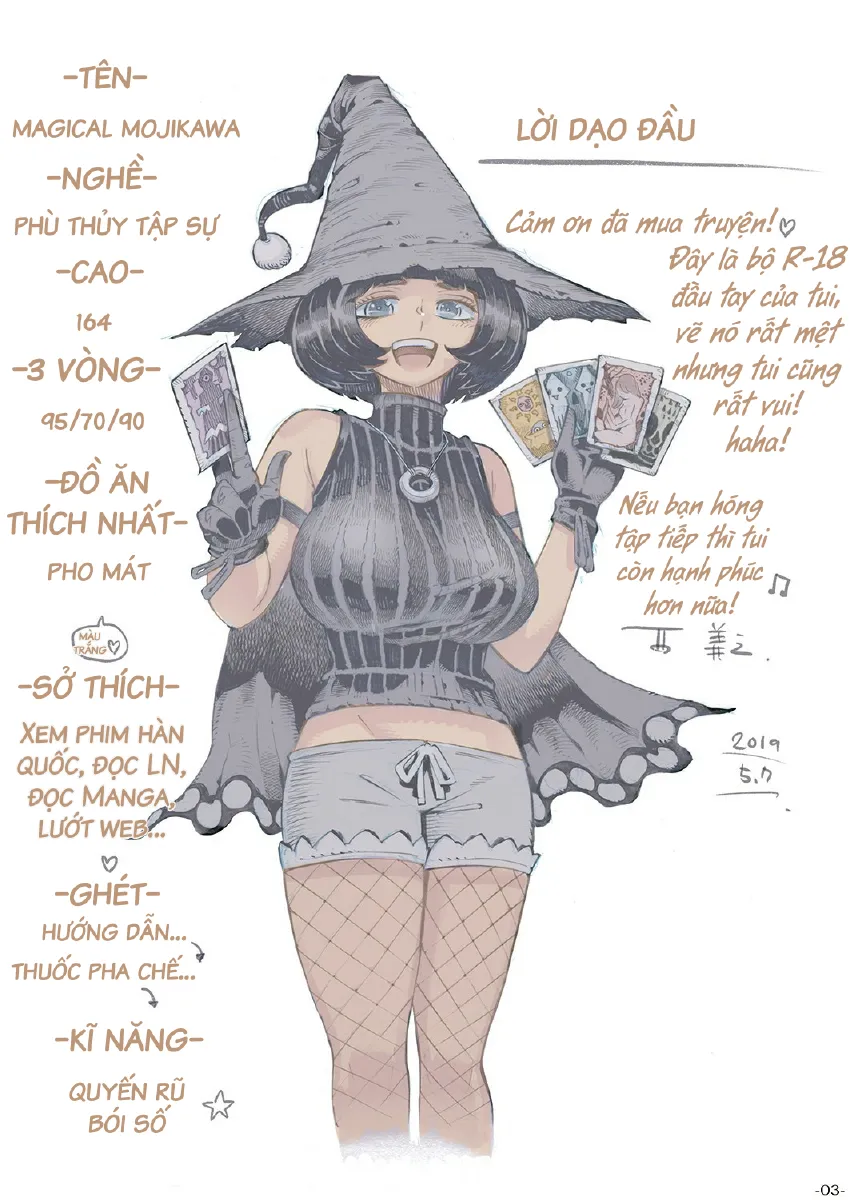 HentaiVN.net - Ảnh 4 - Kết thúc của một phù thủy . - Chap 1 : Vị khách bất ngờ !