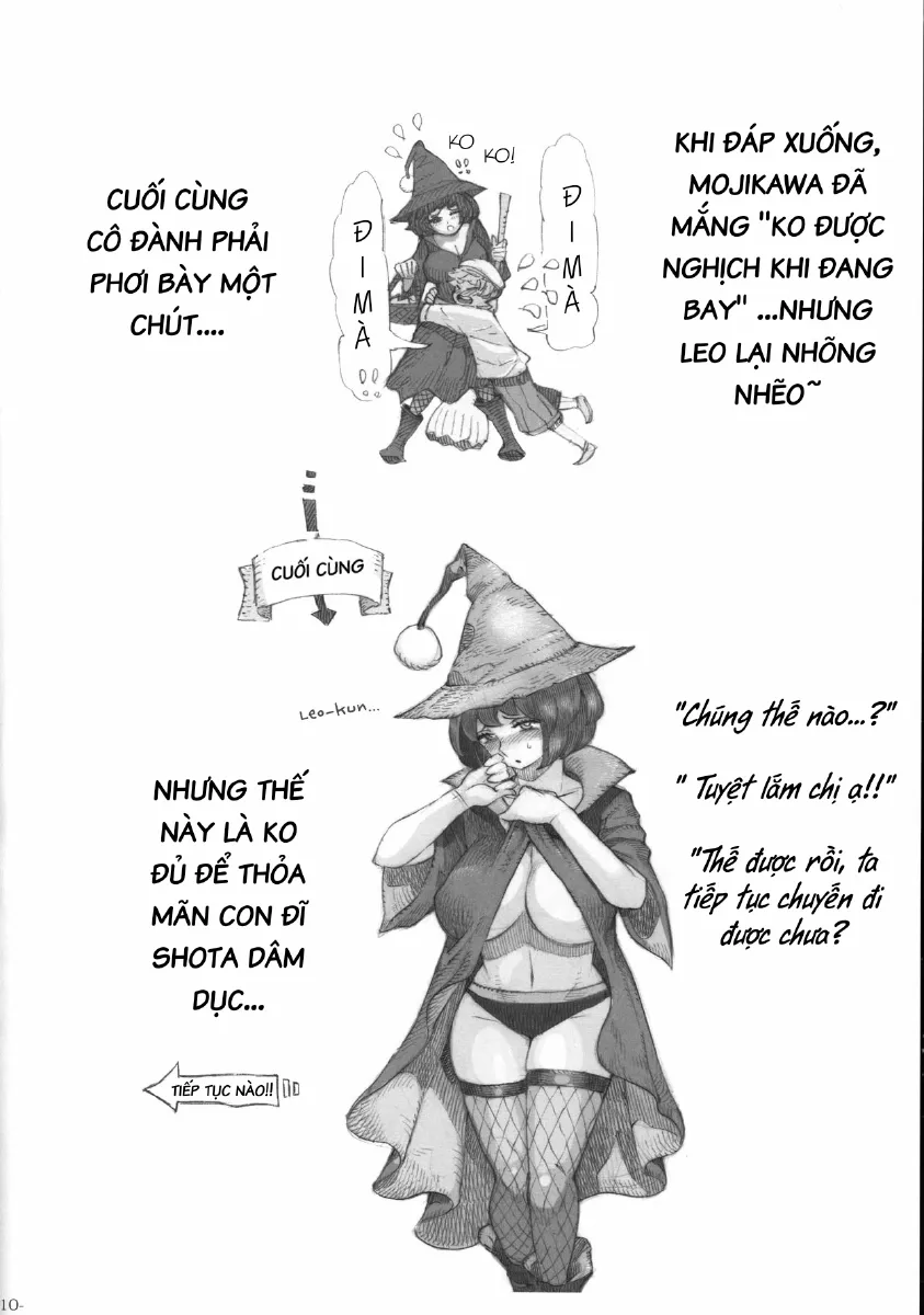 HentaiVN.net - Ảnh 10 - Kết thúc của một phù thủy . - Chap 2 : Sa đọa .