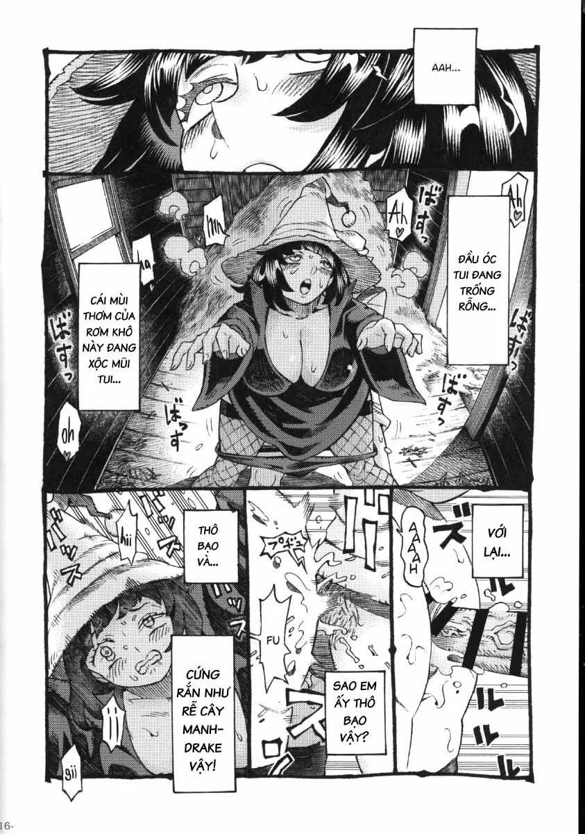 HentaiVN.net - Ảnh 16 - Kết thúc của một phù thủy . - Chap 2 : Sa đọa .