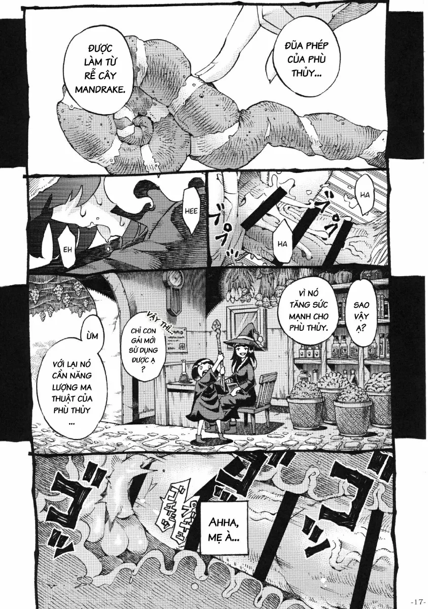 HentaiVN.net - Ảnh 17 - Kết thúc của một phù thủy . - Chap 2 : Sa đọa .