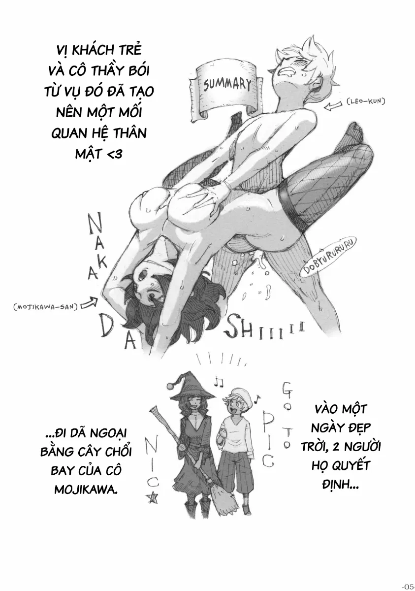 HentaiVN.net - Ảnh 5 - Kết thúc của một phù thủy . - Chap 2 : Sa đọa .