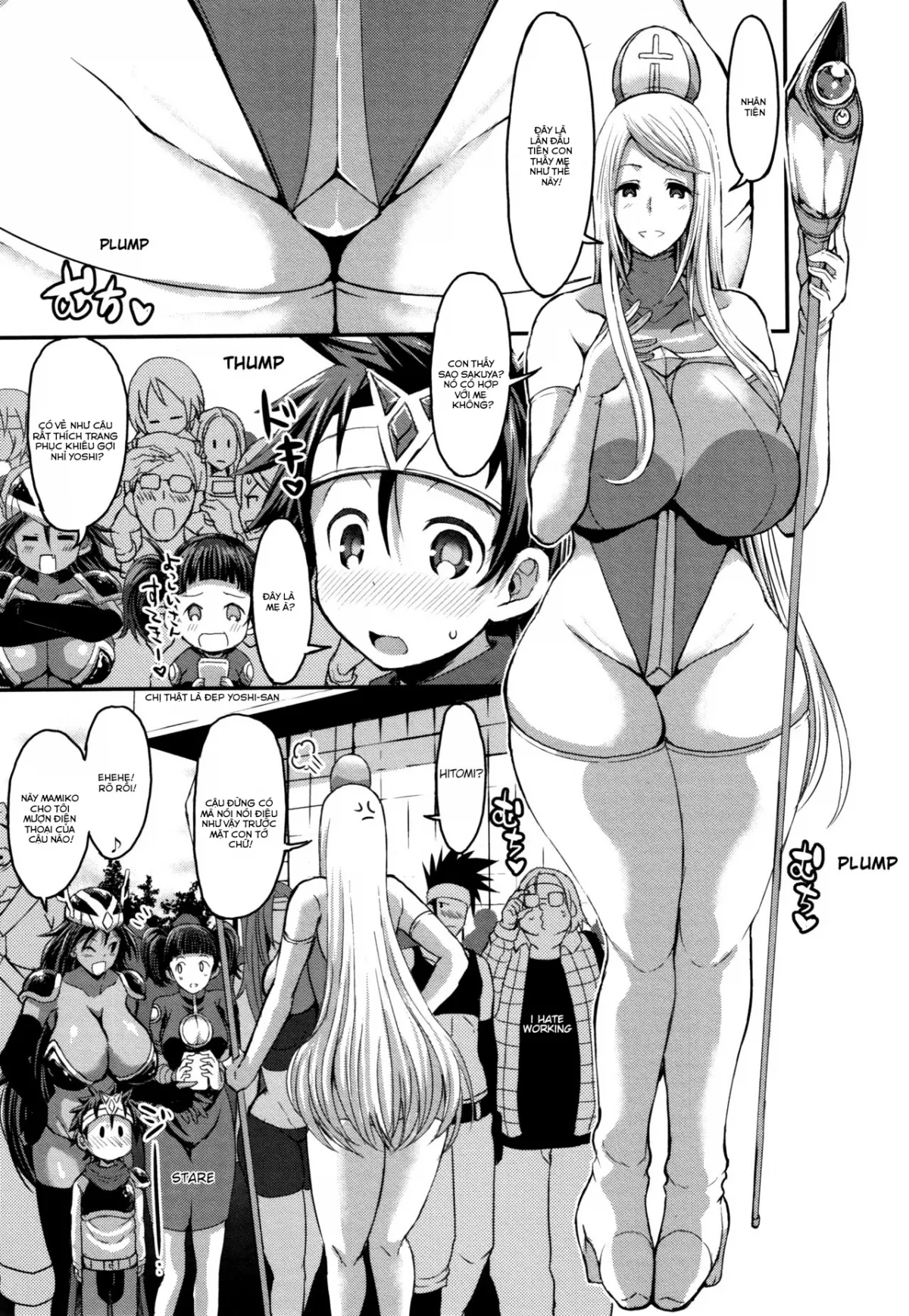 HentaiVN.net - Ảnh 4 - Kirei na Cosplay Mama ni Tomadou Boku wa... After [[Bu-chan] Kirei na Cosplay Mama ni Tomadou Boku wa... After | Pretty cosplay mama is staying with me (Mama Zukushi) [English] [Shippoyasha]] - Chap 1