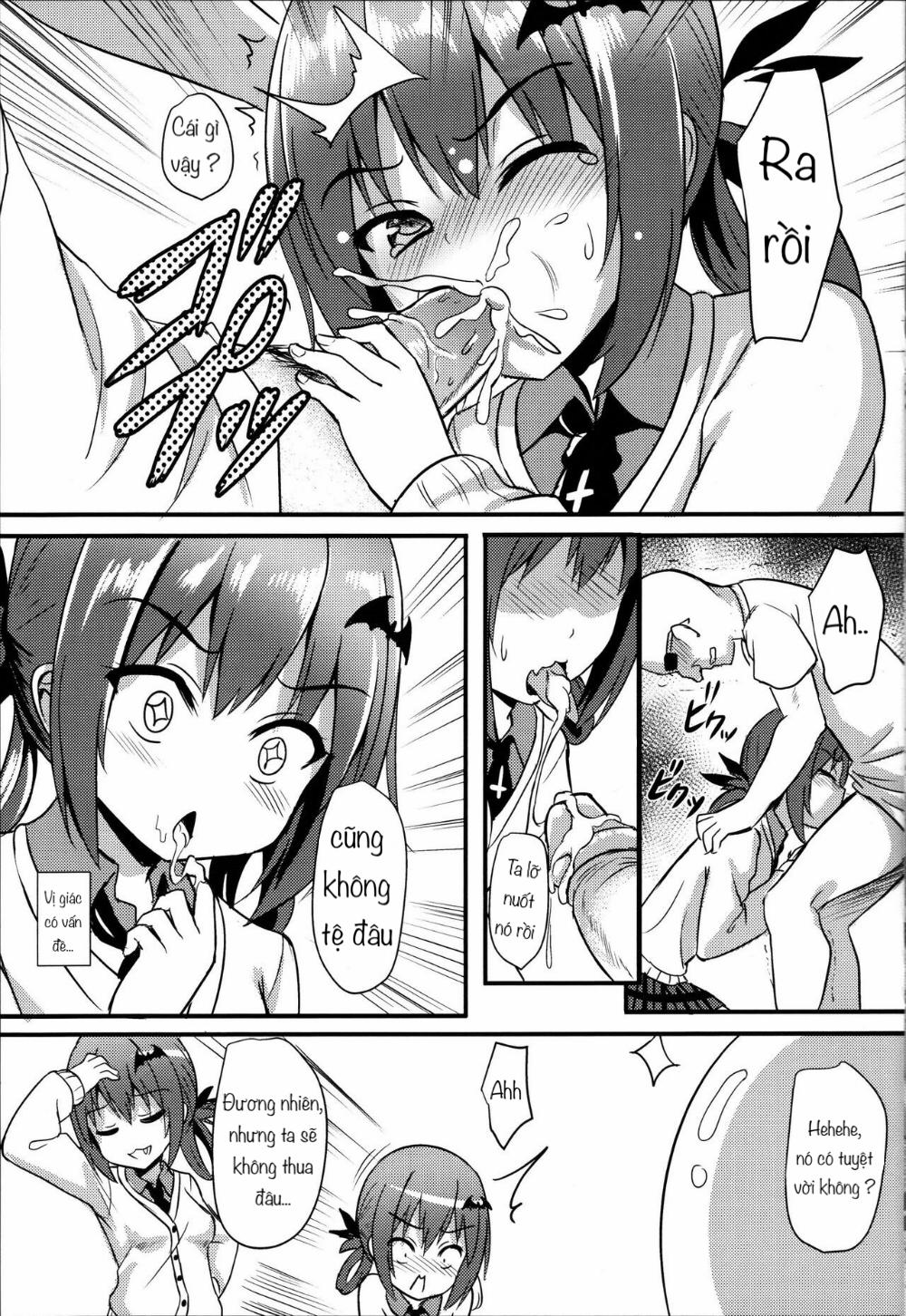 HentaiVN.net - Ảnh 6 - Bakakuma Satania's Human Domination Plan (Gabriel Dropout) [笨惡魔薩塔喵人類征服作戰 (ガヴリールドロップアウト)] - Oneshot