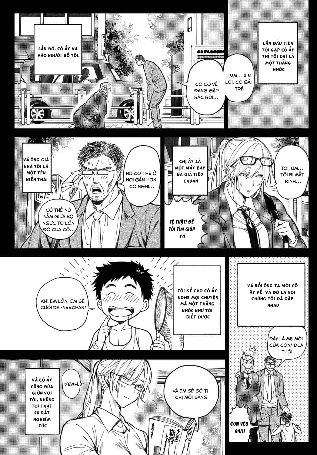 HentaiVN.net - Ảnh 3 - Shounen yo Daishi o Idake [Seize the Big Girl, Young Man!] - Oneshot