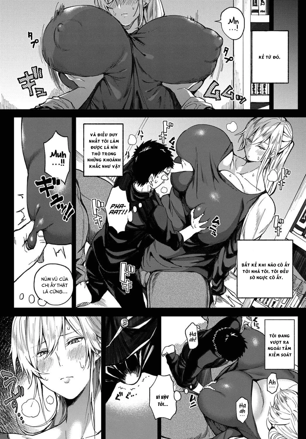 HentaiVN.net - Ảnh 5 - Shounen yo Daishi o Idake [Seize the Big Girl, Young Man!] - Oneshot