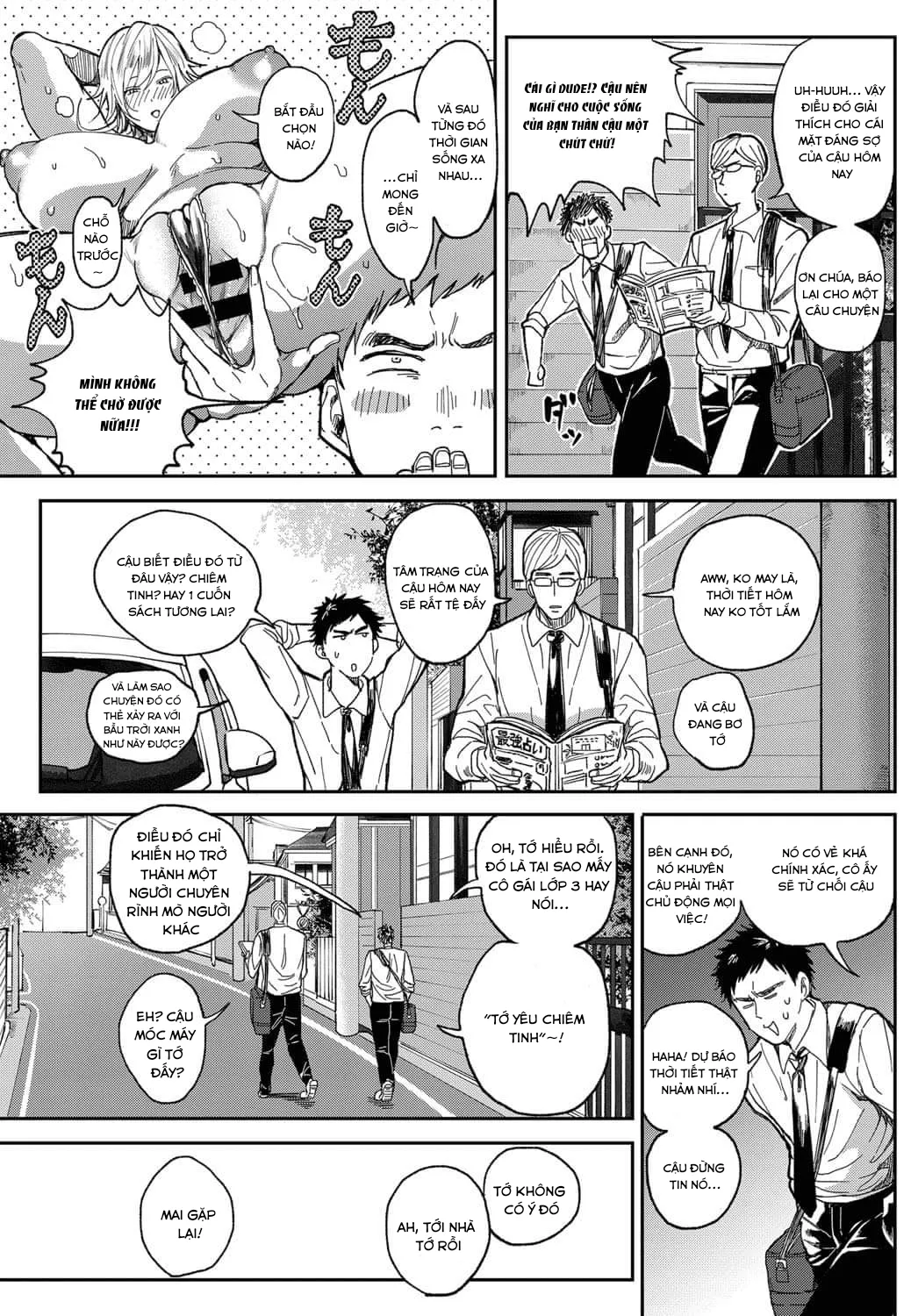HentaiVN.net - Ảnh 7 - Shounen yo Daishi o Idake [Seize the Big Girl, Young Man!] - Oneshot