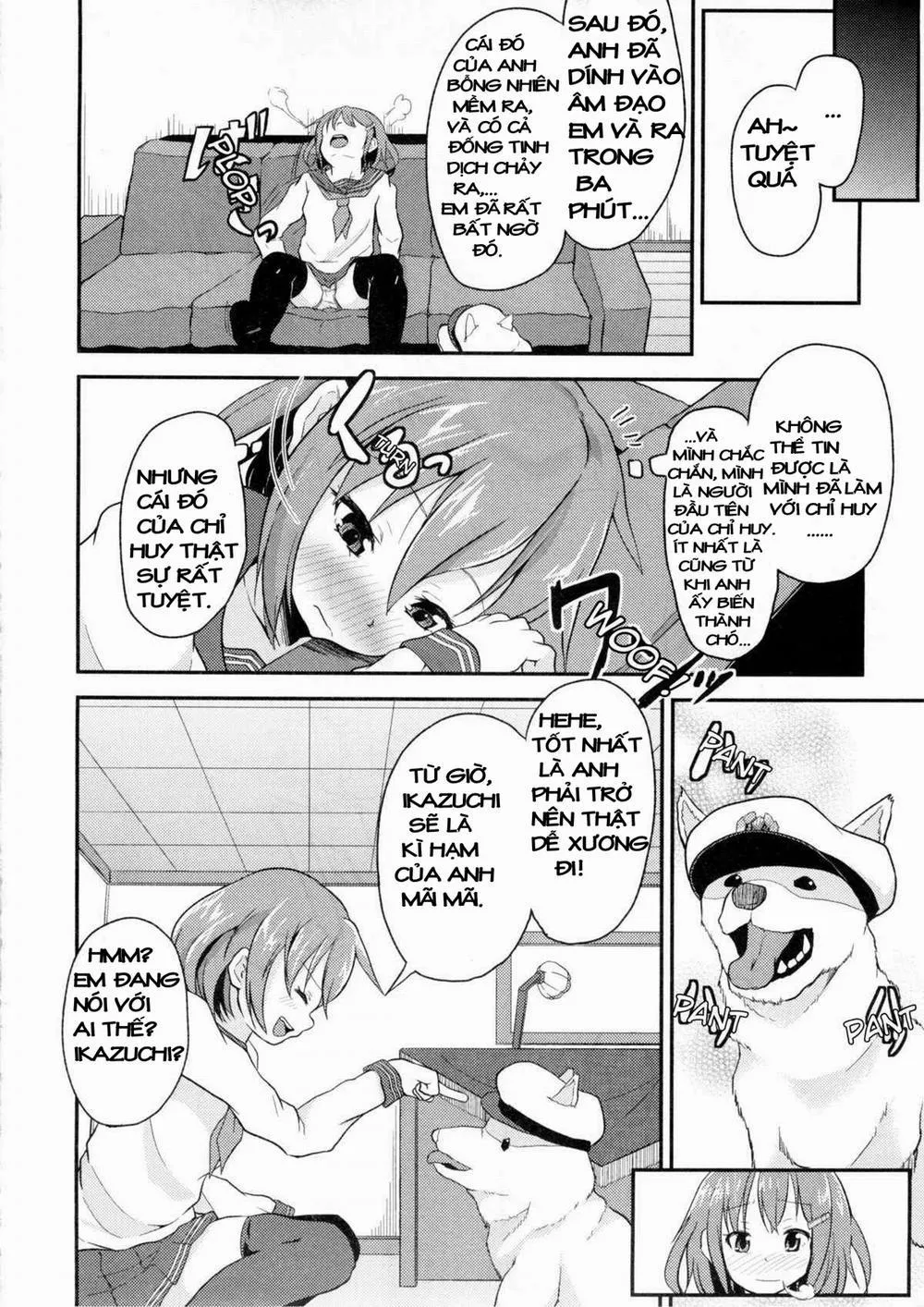 HentaiVN.net - Ảnh 16 - [LOLI] Shireikan Ga Wanko Ni Nacchatta!! (Kantai Collection) - Oneshot