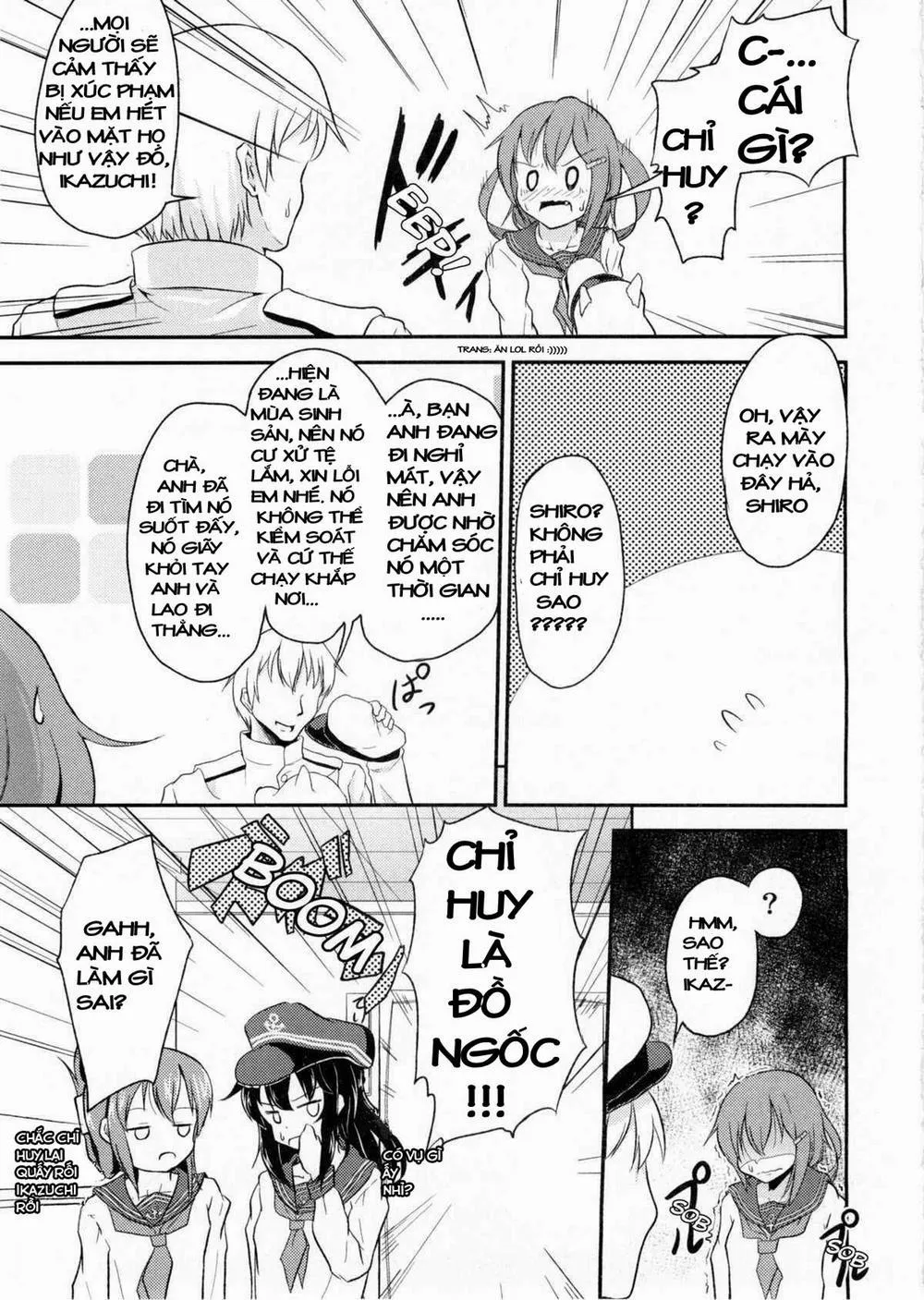 HentaiVN.net - Ảnh 17 - [LOLI] Shireikan Ga Wanko Ni Nacchatta!! (Kantai Collection) - Oneshot